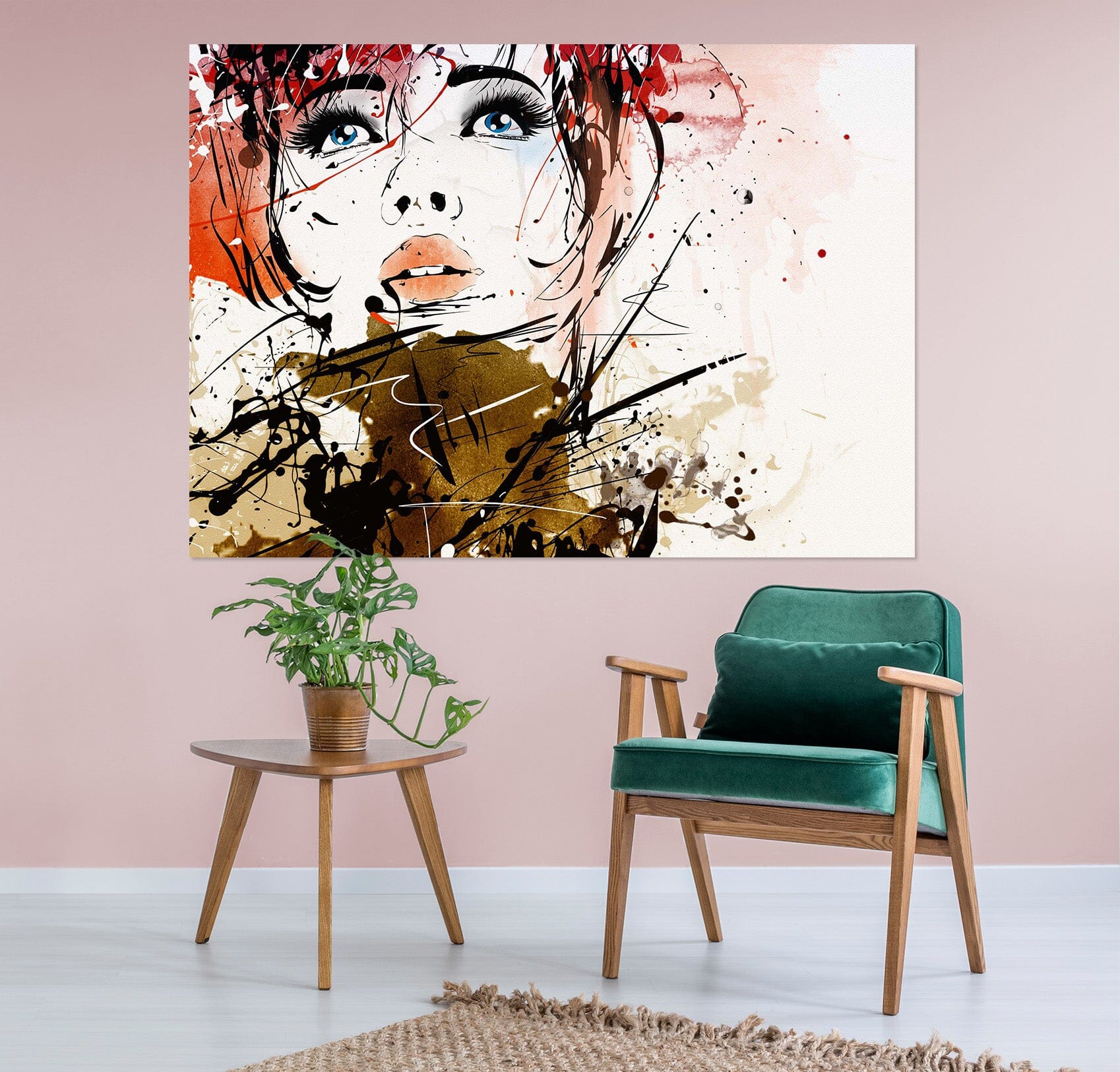 3D Tender Woman 1045 Wall Sticker Wallpaper AJ Wallpaper 2 