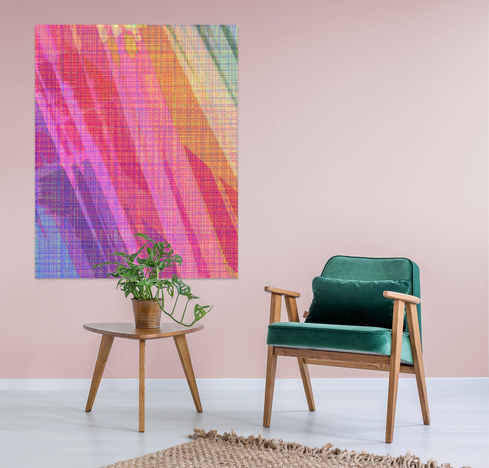 3D Abstract Rainbow 70157 Shandra Smith Wall Sticker