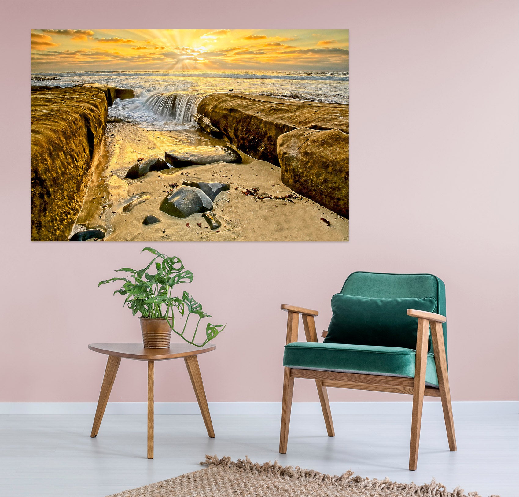 3D Stone Water 61187 Kathy Barefield Wall Sticker