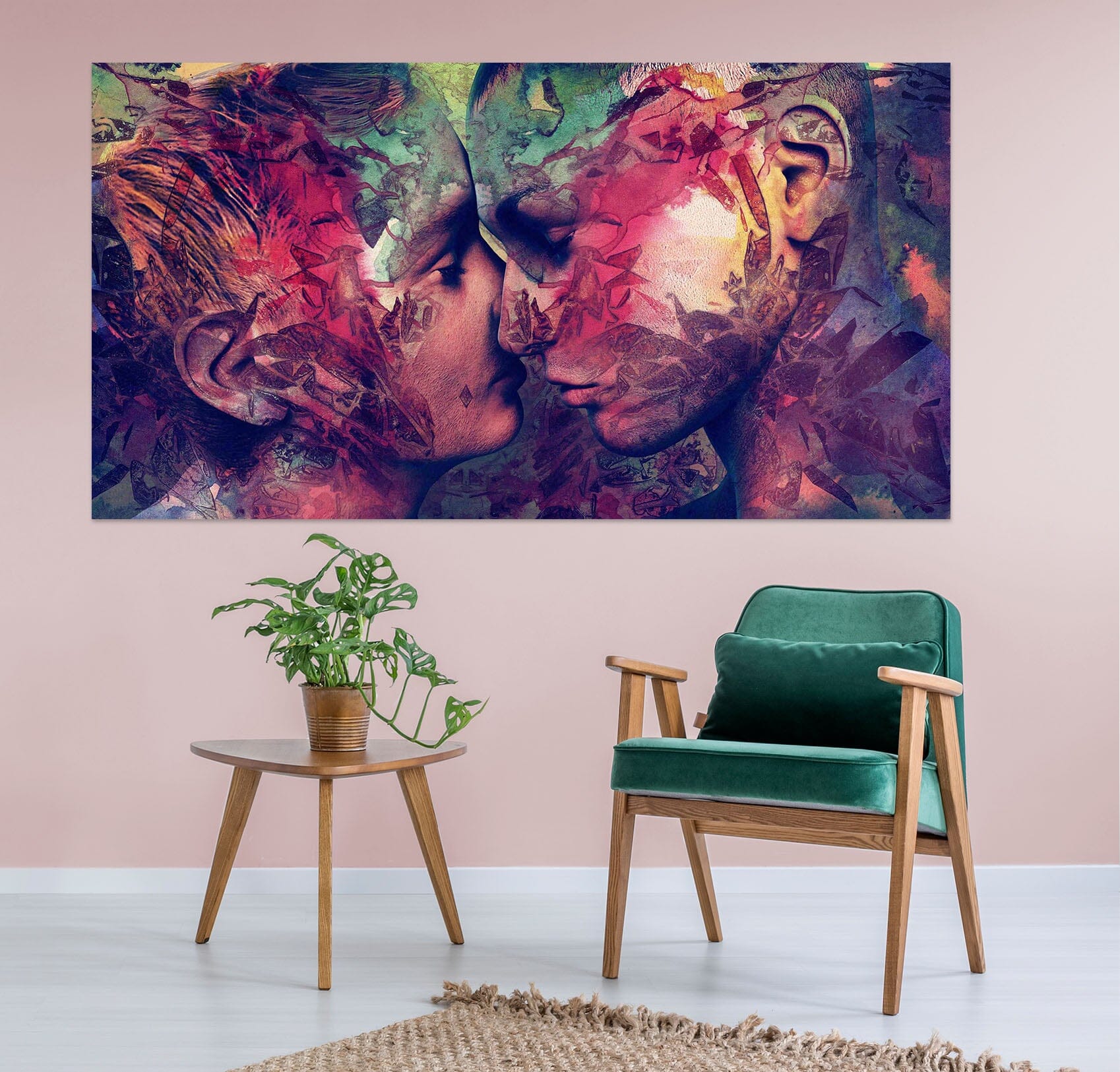 3D Graffiti Love 014 Marco Cavazzana Wall Sticker Wallpaper AJ Wallpaper 2 