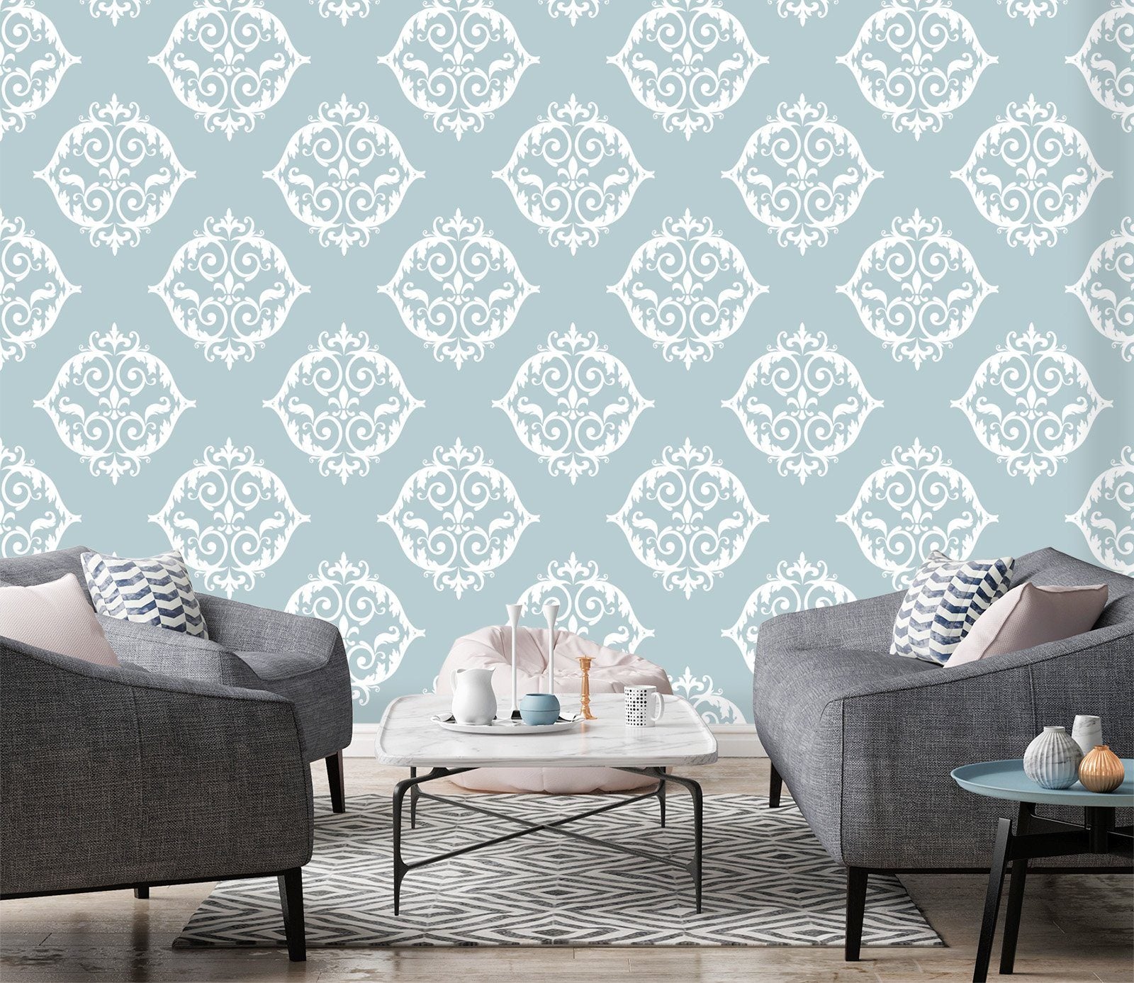 3D Box Flower 293 Wallpaper AJ Wallpaper 