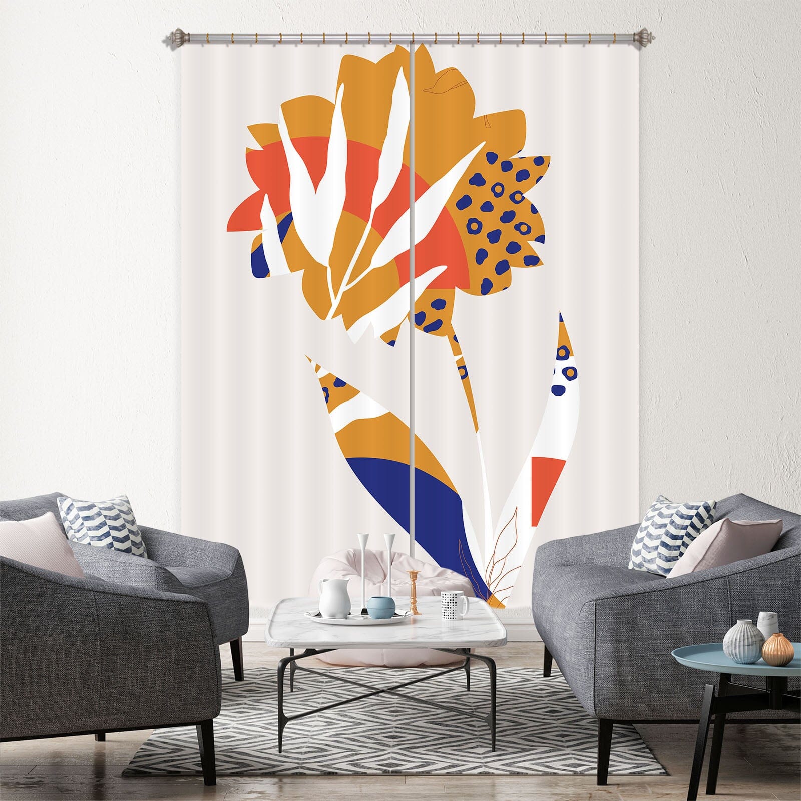 3D San Francisco 1105 Boris Draschoff Curtain Curtains Drapes Curtains AJ Creativity Home 