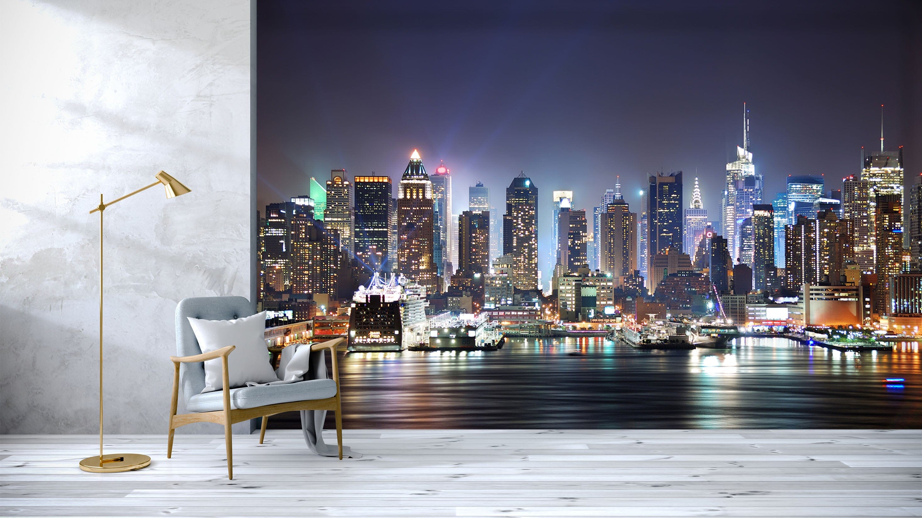 3D Tall Building 114 Wall Murals Wallpaper AJ Wallpaper 2 