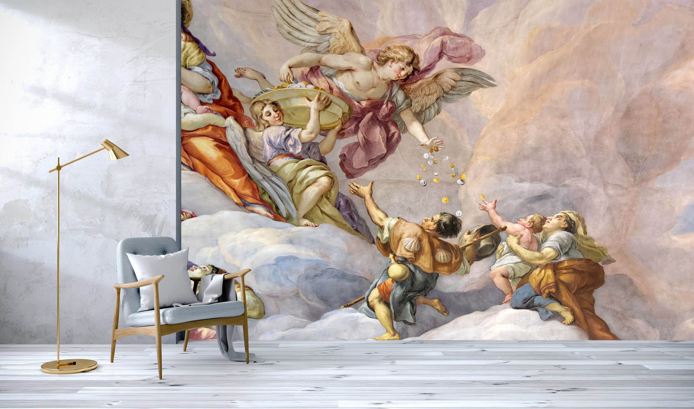 3D Wings Angel 1529 Wall Murals Wallpaper AJ Wallpaper 2 