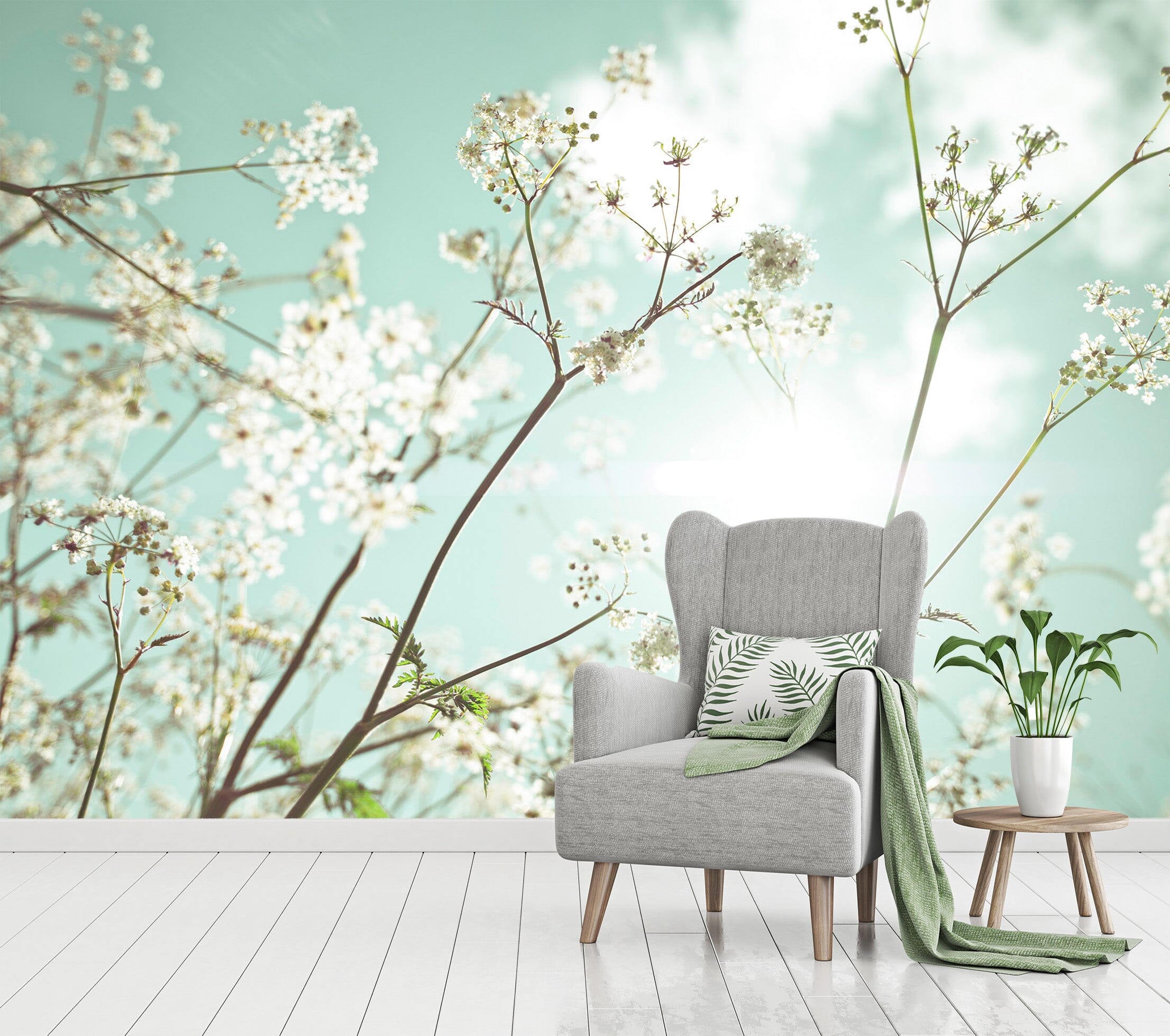 3D Sunshine Flower 1405 Assaf Frank Wall Mural Wall Murals Wallpaper AJ Wallpaper 2 