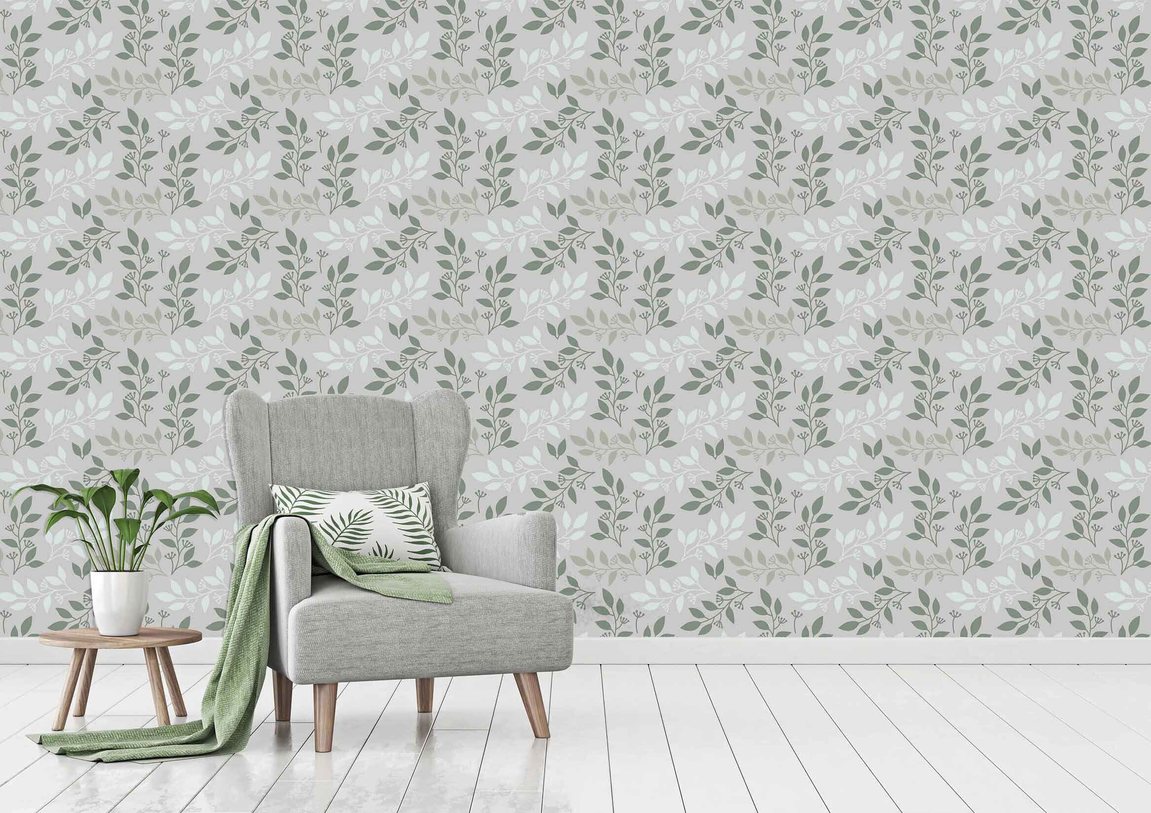 3D Leaves Pattern 330 Wallpaper AJ Wallpaper 2 