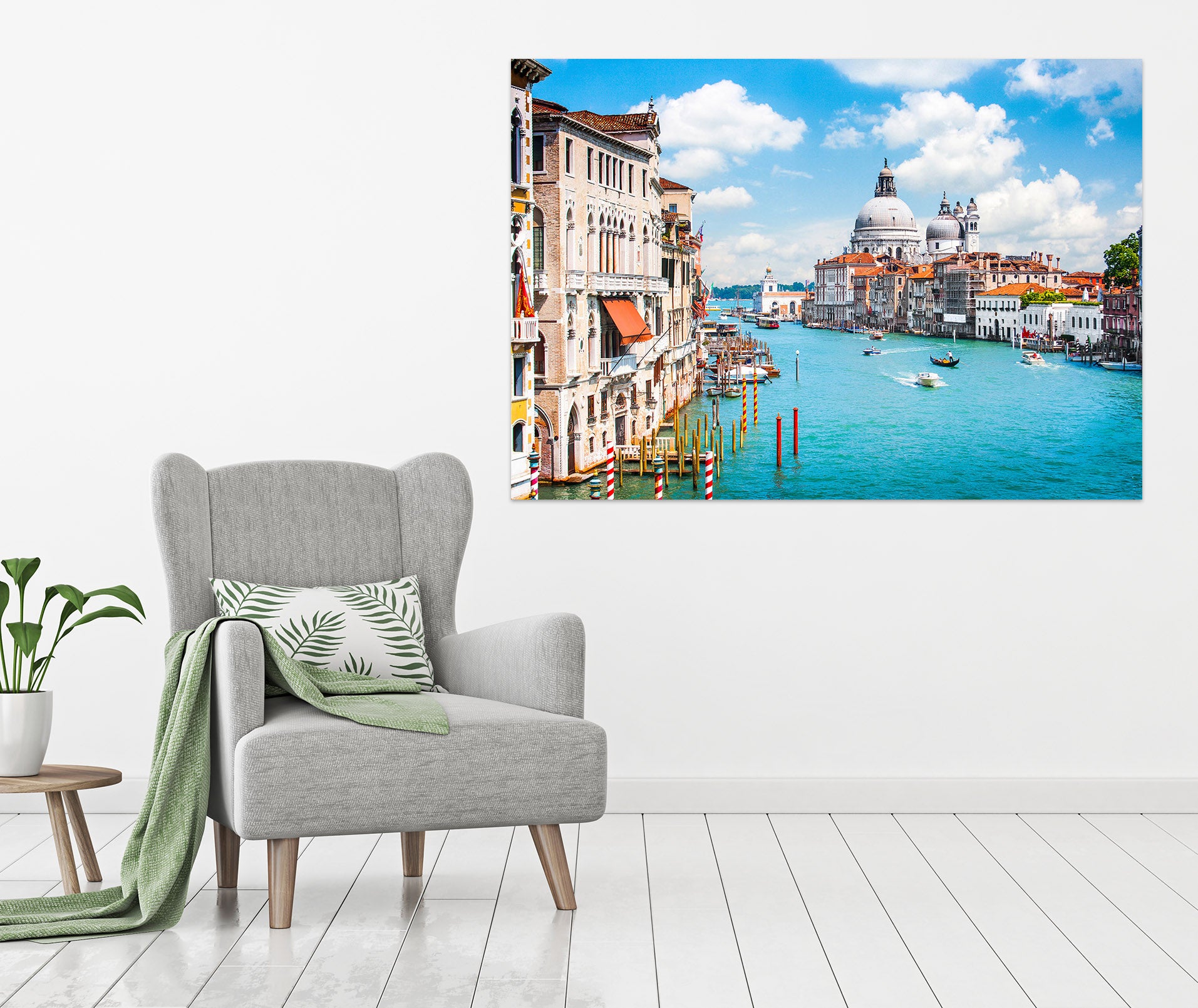 3D Water City Of Venice 001 Wall Sticker