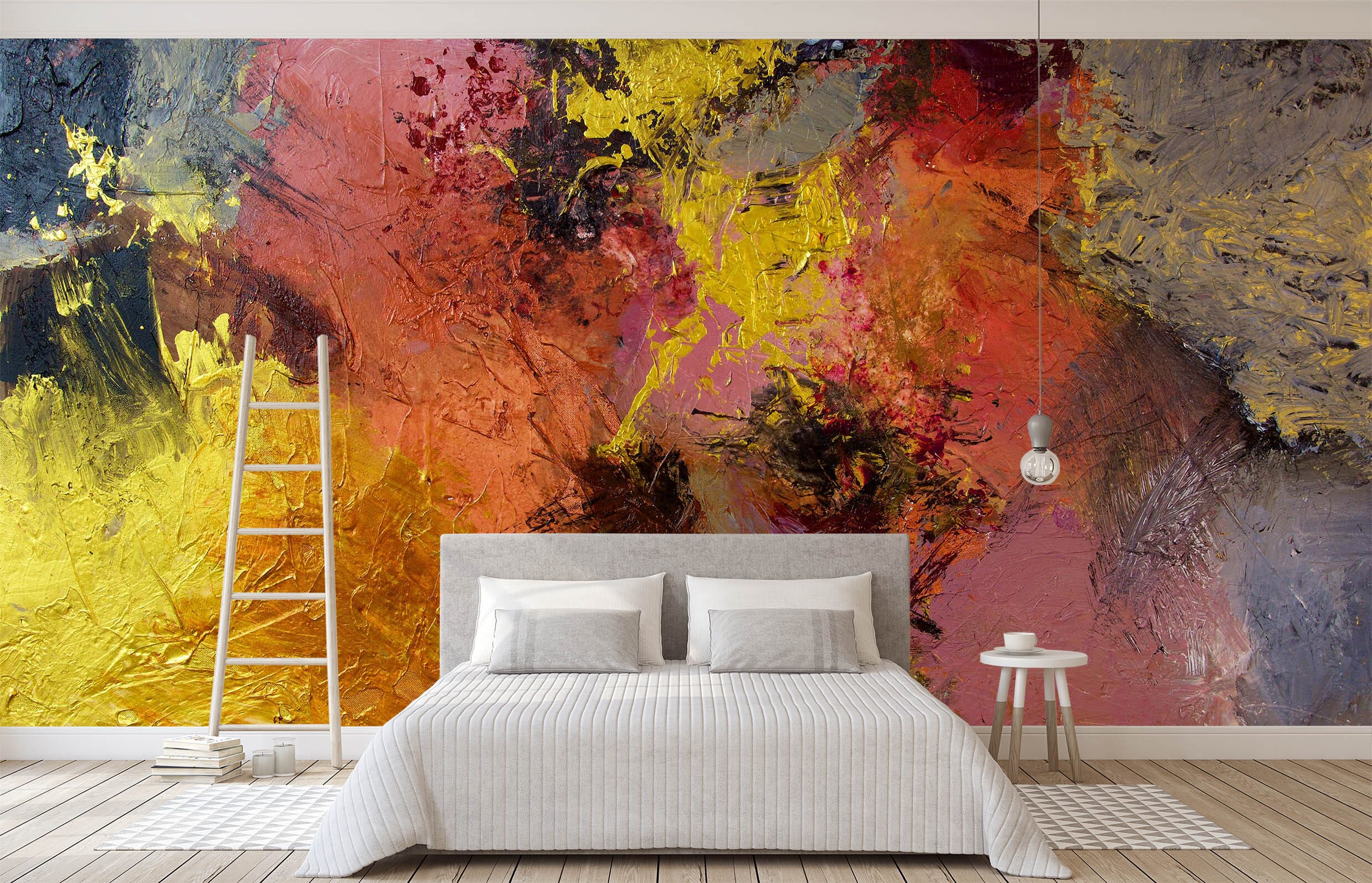 3D Red Flame 204 Allan P. Friedlander Wall Mural Wall Murals Wallpaper AJ Wallpaper 2 
