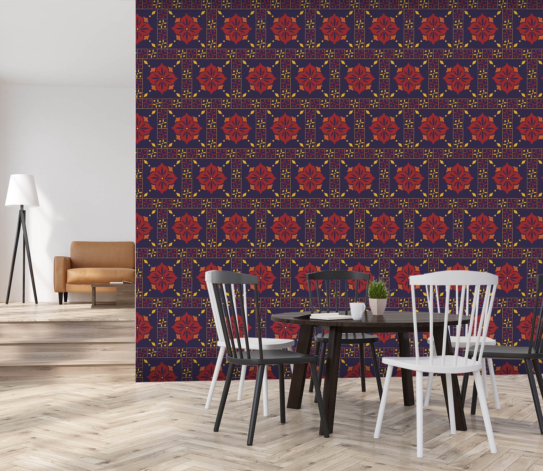 3D Safflower Pattern 478 Wallpaper AJ Wallpaper 