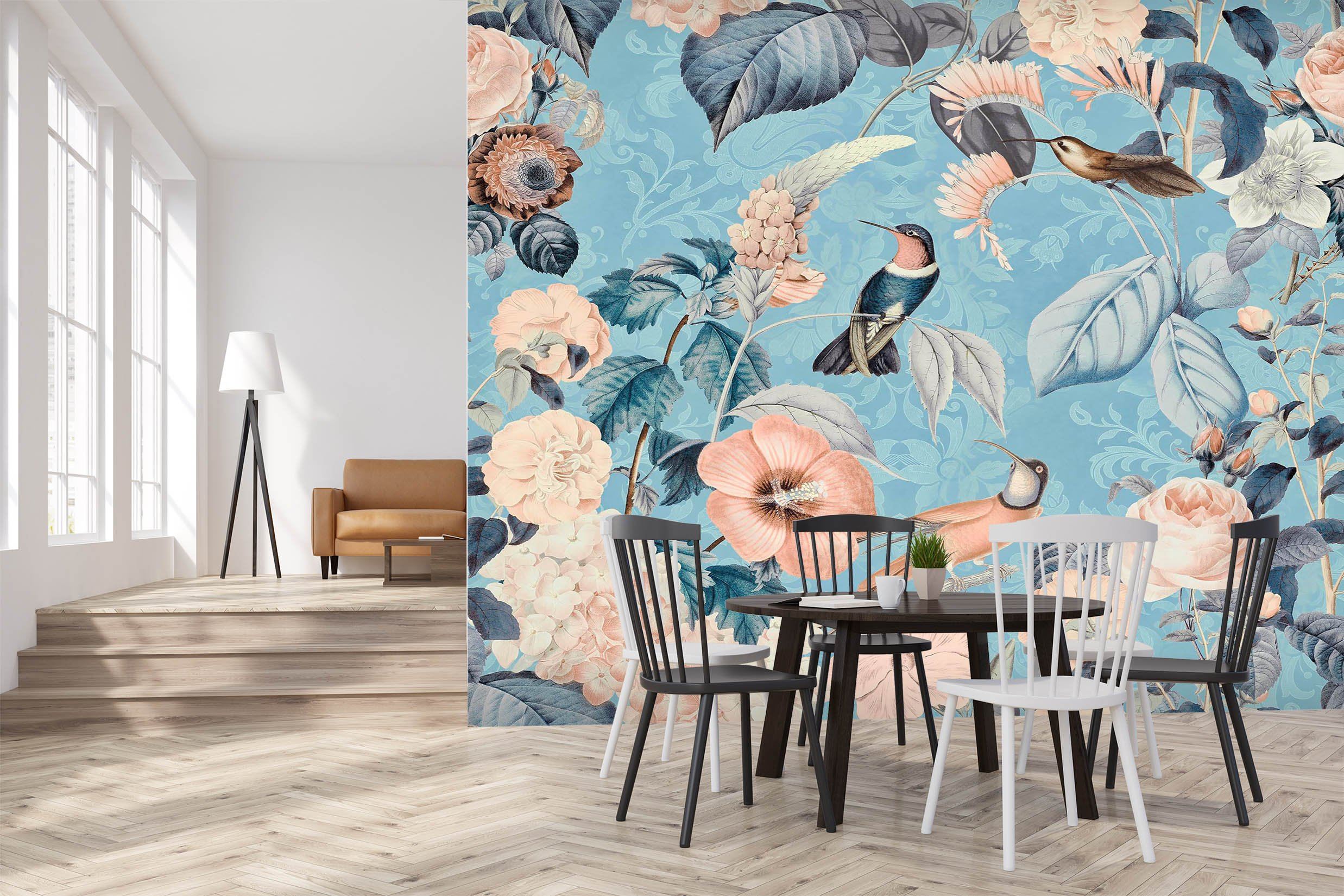 3D Bird Forest 1417 Andrea haase Wall Mural Wall Murals Wallpaper AJ Wallpaper 2 