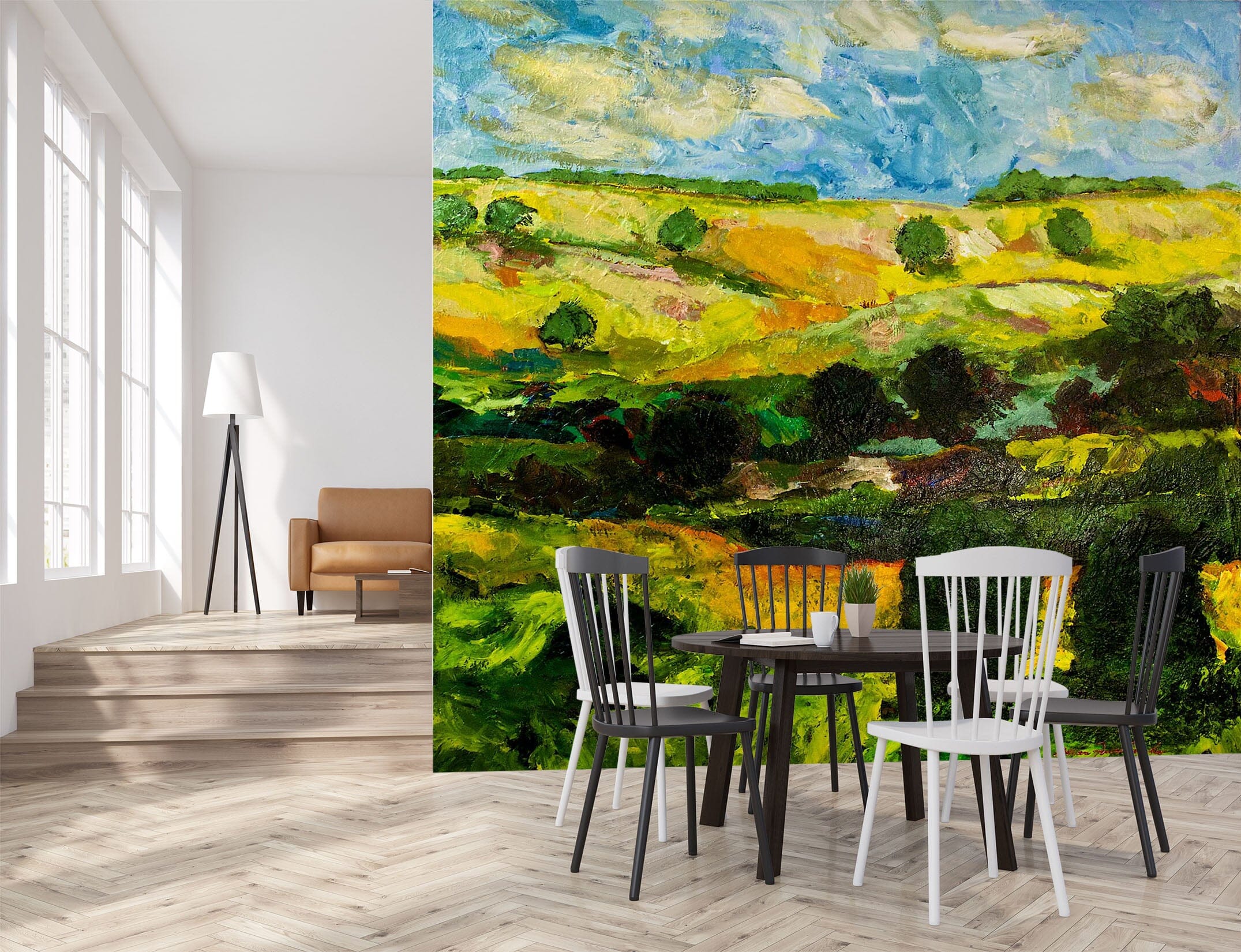 3D Painted Valley 193 Allan P. Friedlander Wall Mural Wall Murals Wallpaper AJ Wallpaper 2 