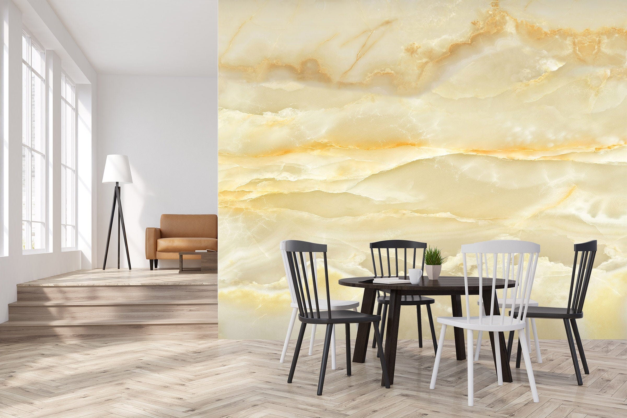 3D Yellow Pattern 1497 Wall Murals Wallpaper AJ Wallpaper 2 