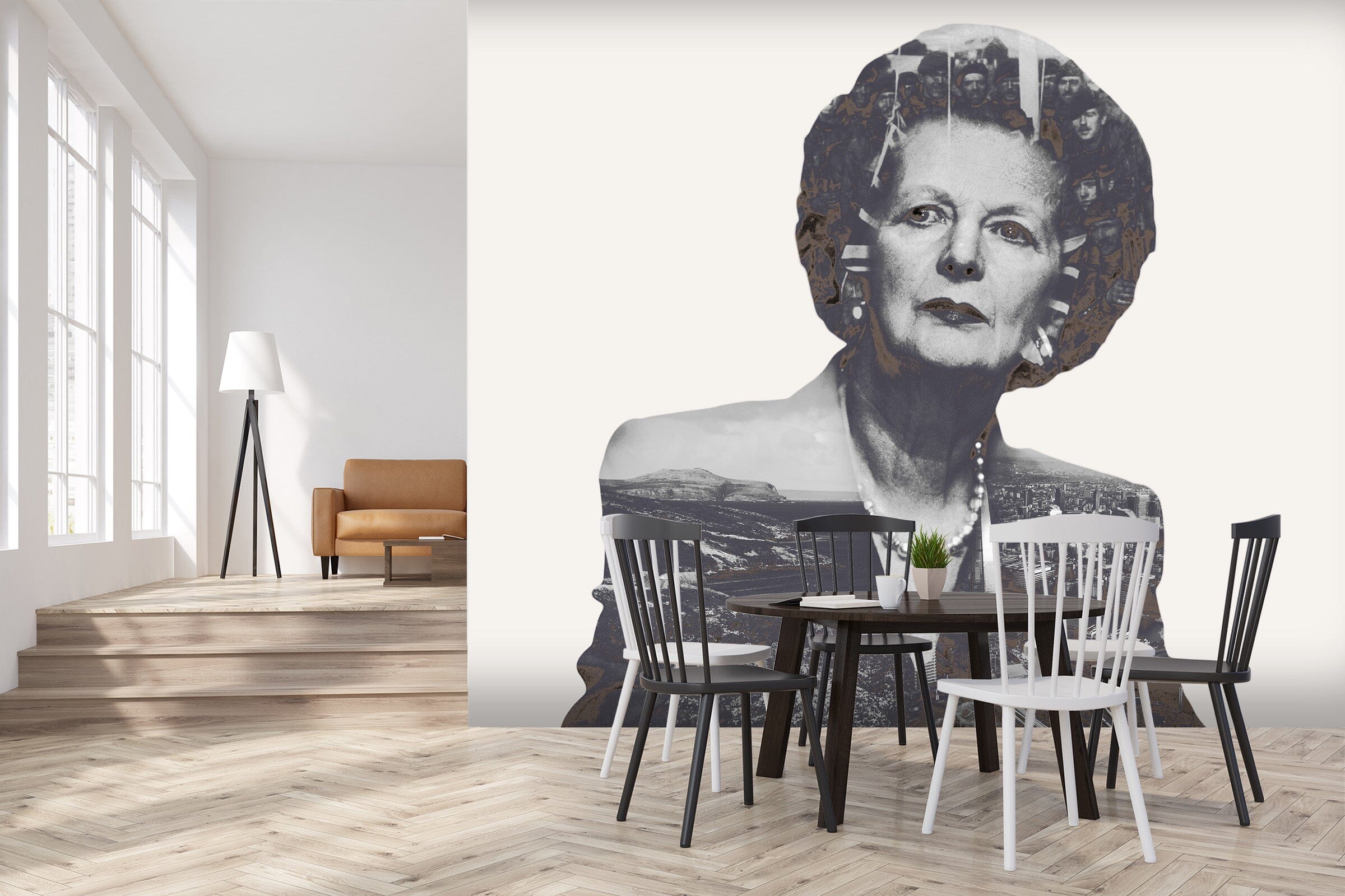 3D Margaretthatcher 1416 Marco Cavazzana Wall Mural Wall Murals Wallpaper AJ Wallpaper 2 