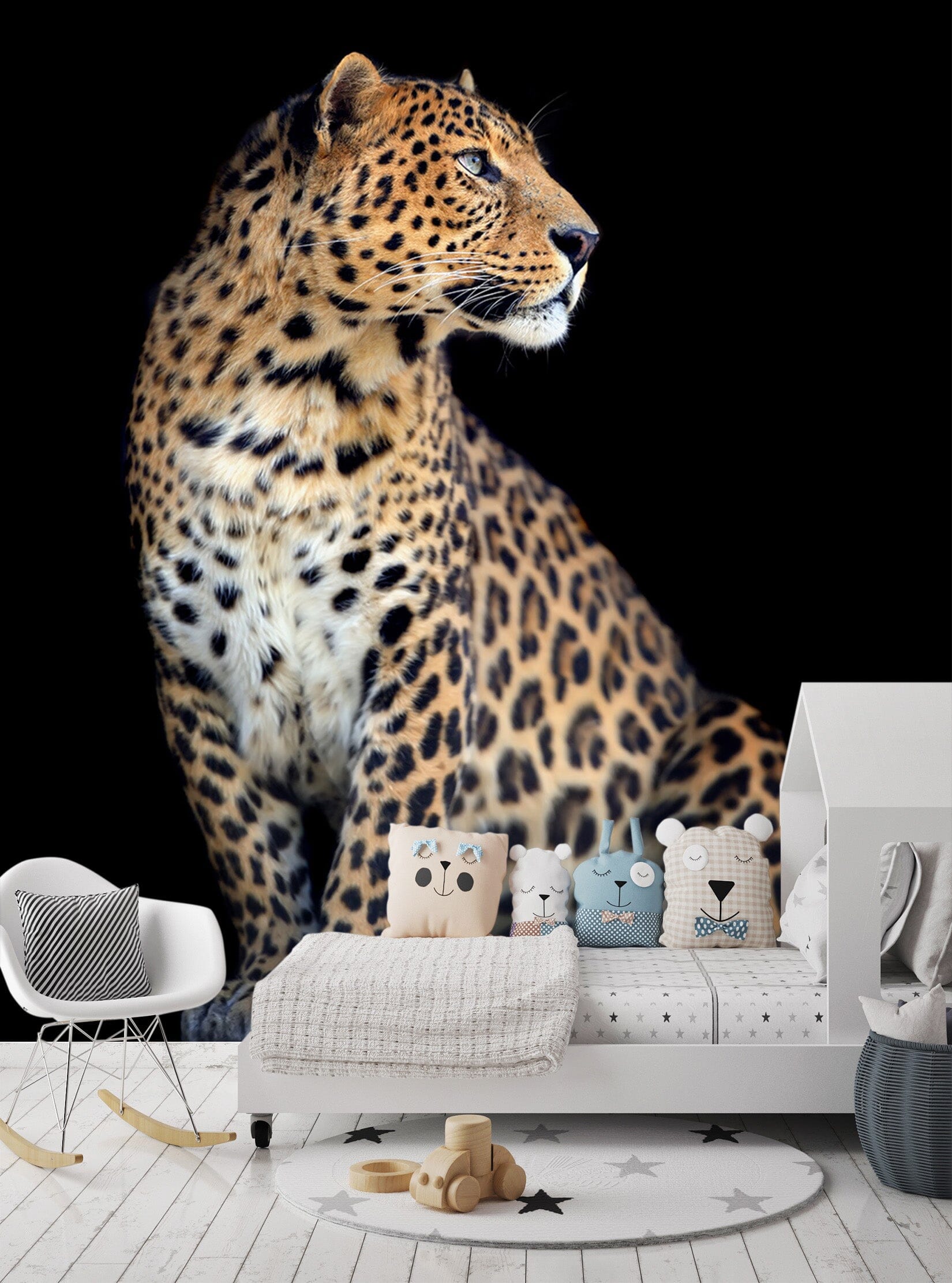 3D Big Leopard 116 Wall Murals Wallpaper AJ Wallpaper 2 