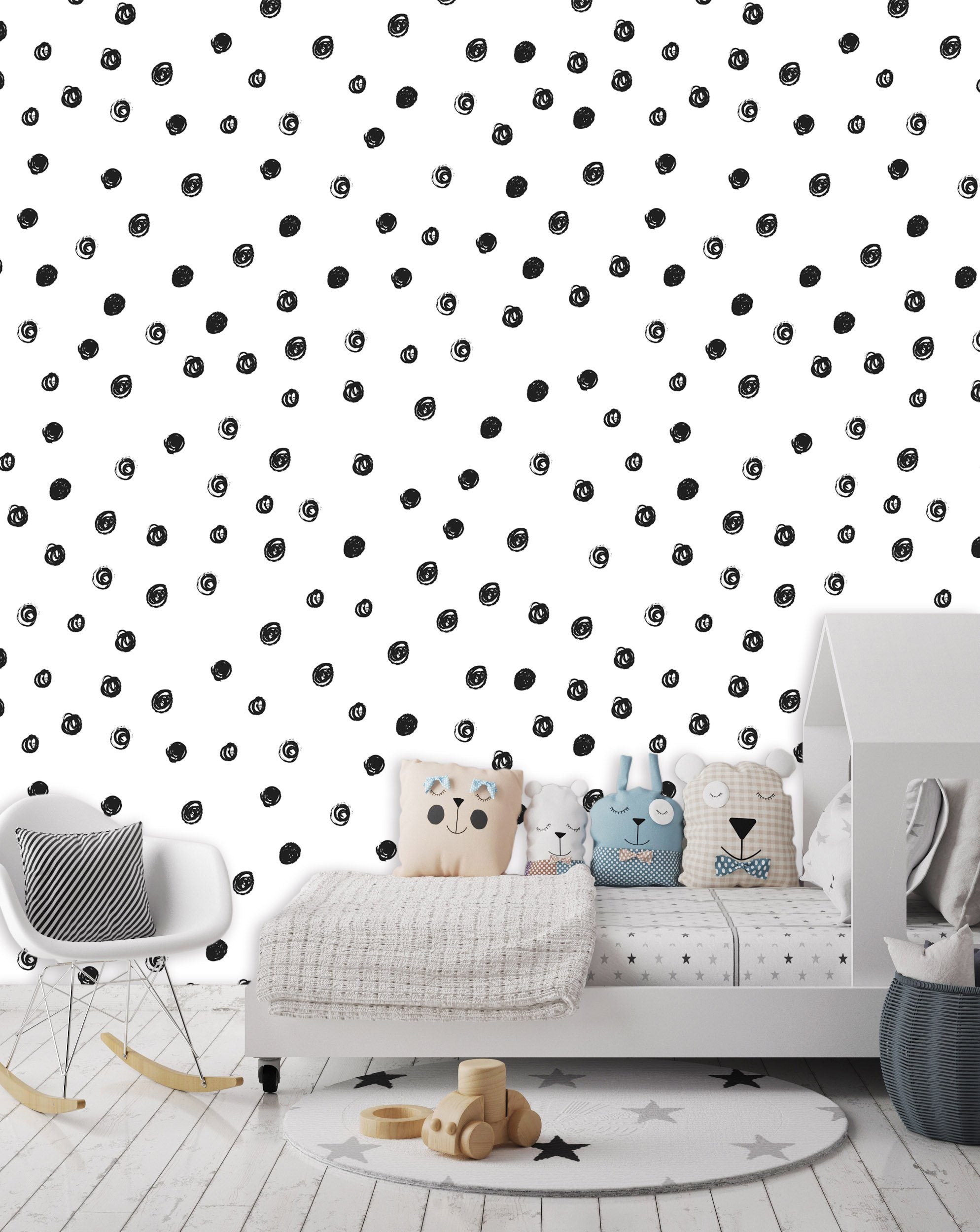3D Black Dots 037 Wallpaper AJ Wallpaper 