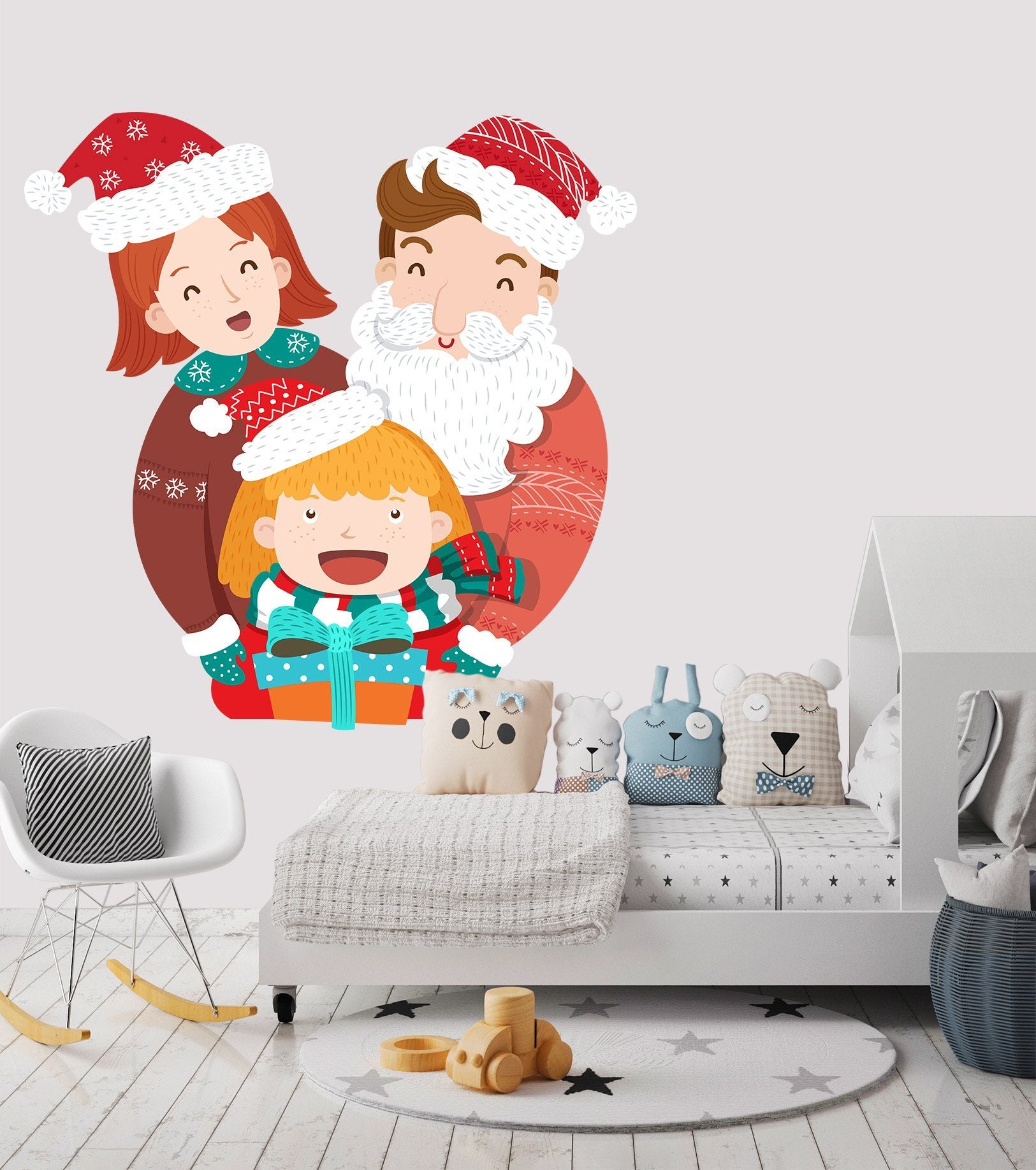 3D Family Celebrate 15 Wall Stickers Wallpaper AJ Wallpaper 