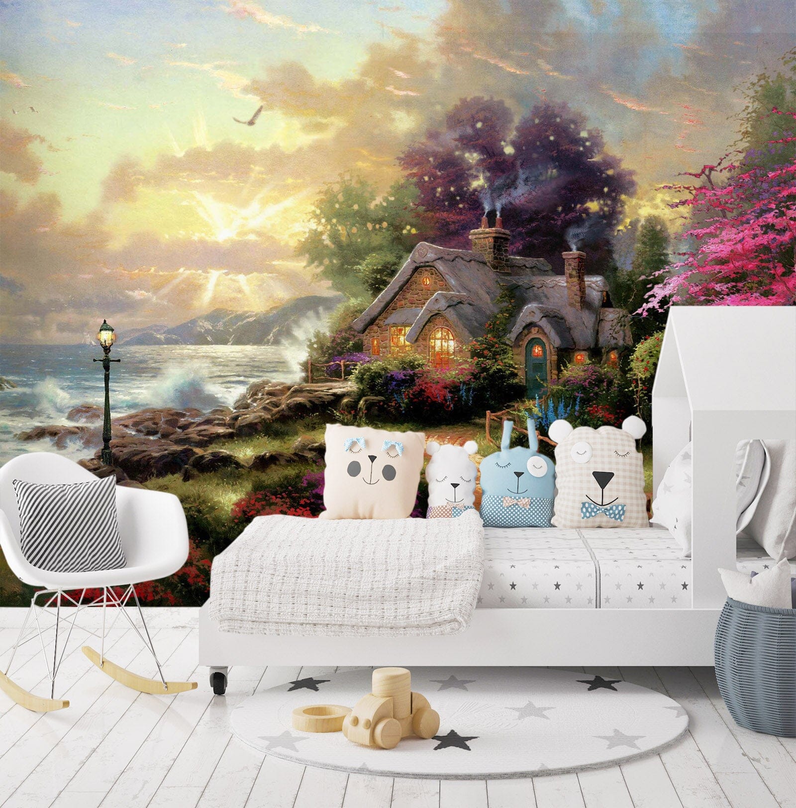 3D Hand Drawn Fairy Tale 017 Wall Murals Wallpaper AJ Wallpaper 2 