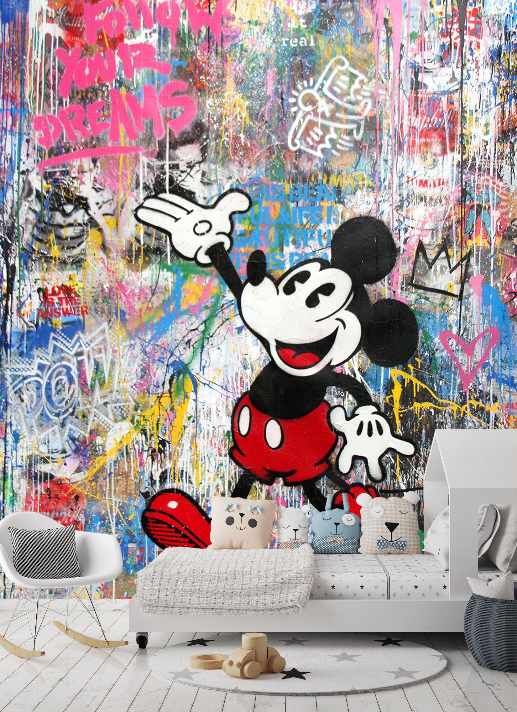 3D English Graffiti 21 Wallpaper AJ Wallpaper 2 