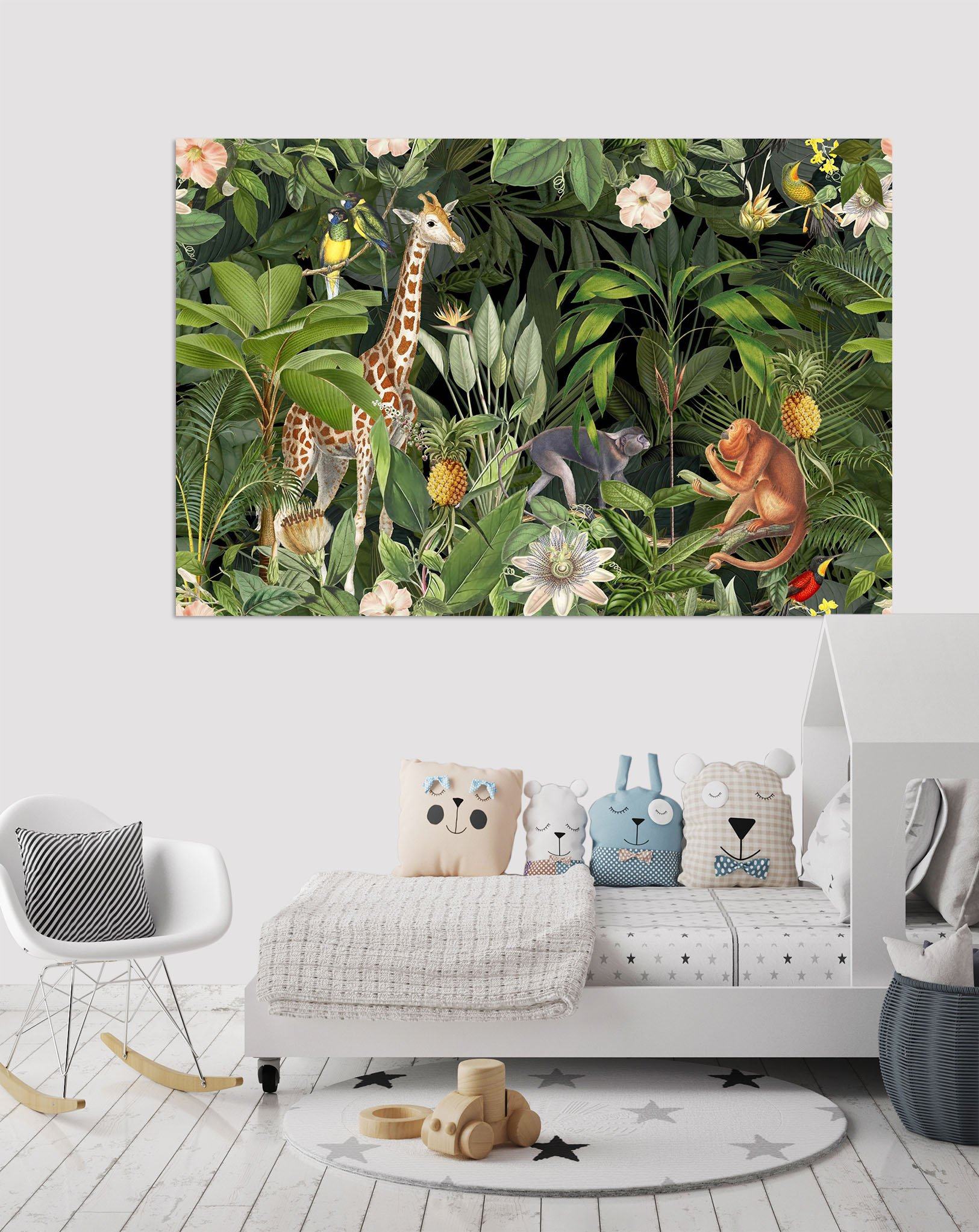 3D Animal World 037 Andrea haase Wall Sticker Wallpaper AJ Wallpaper 2 