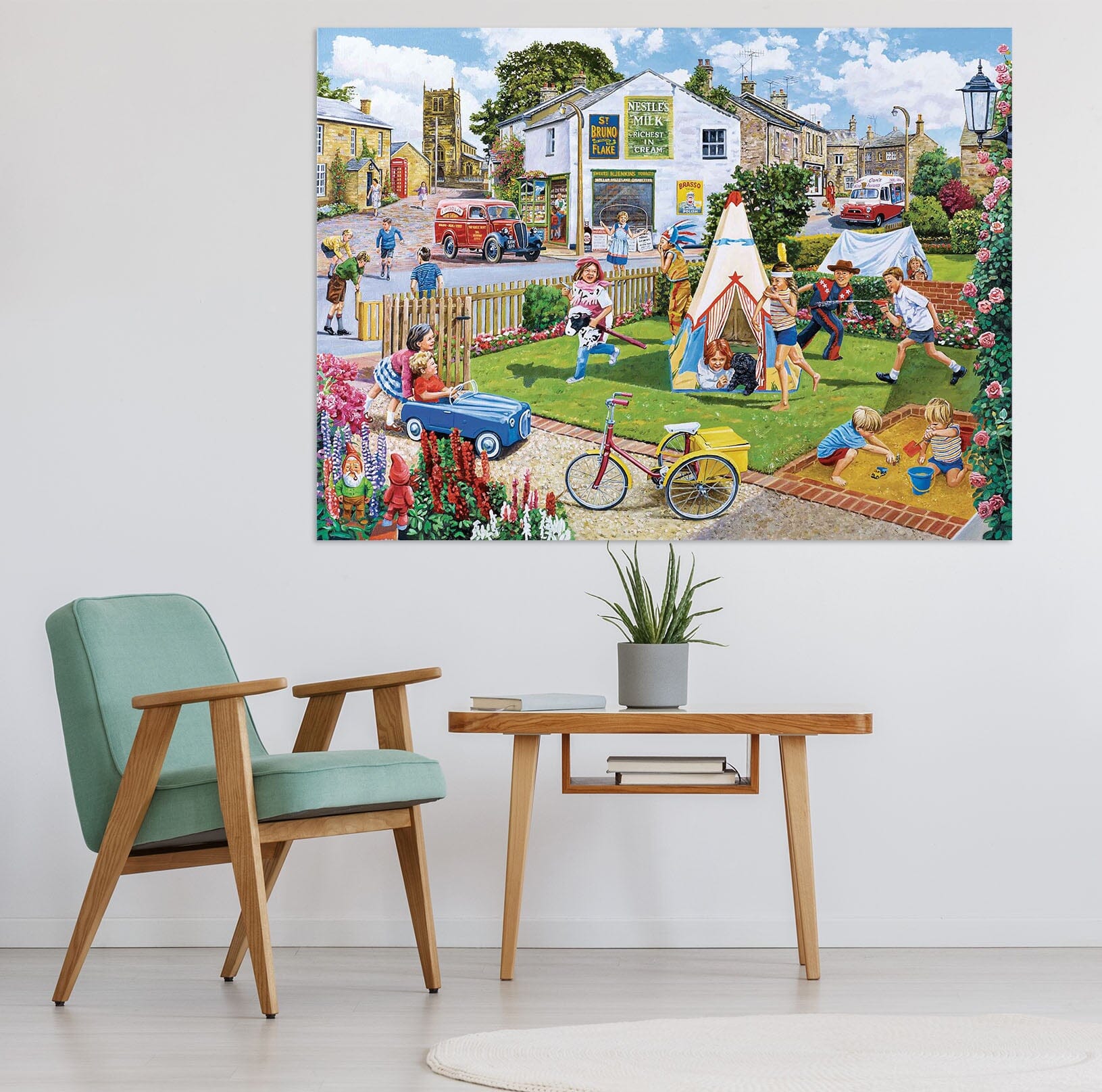 3D Grass Game 027 Trevor Mitchell Wall Sticker Wallpaper AJ Wallpaper 2 