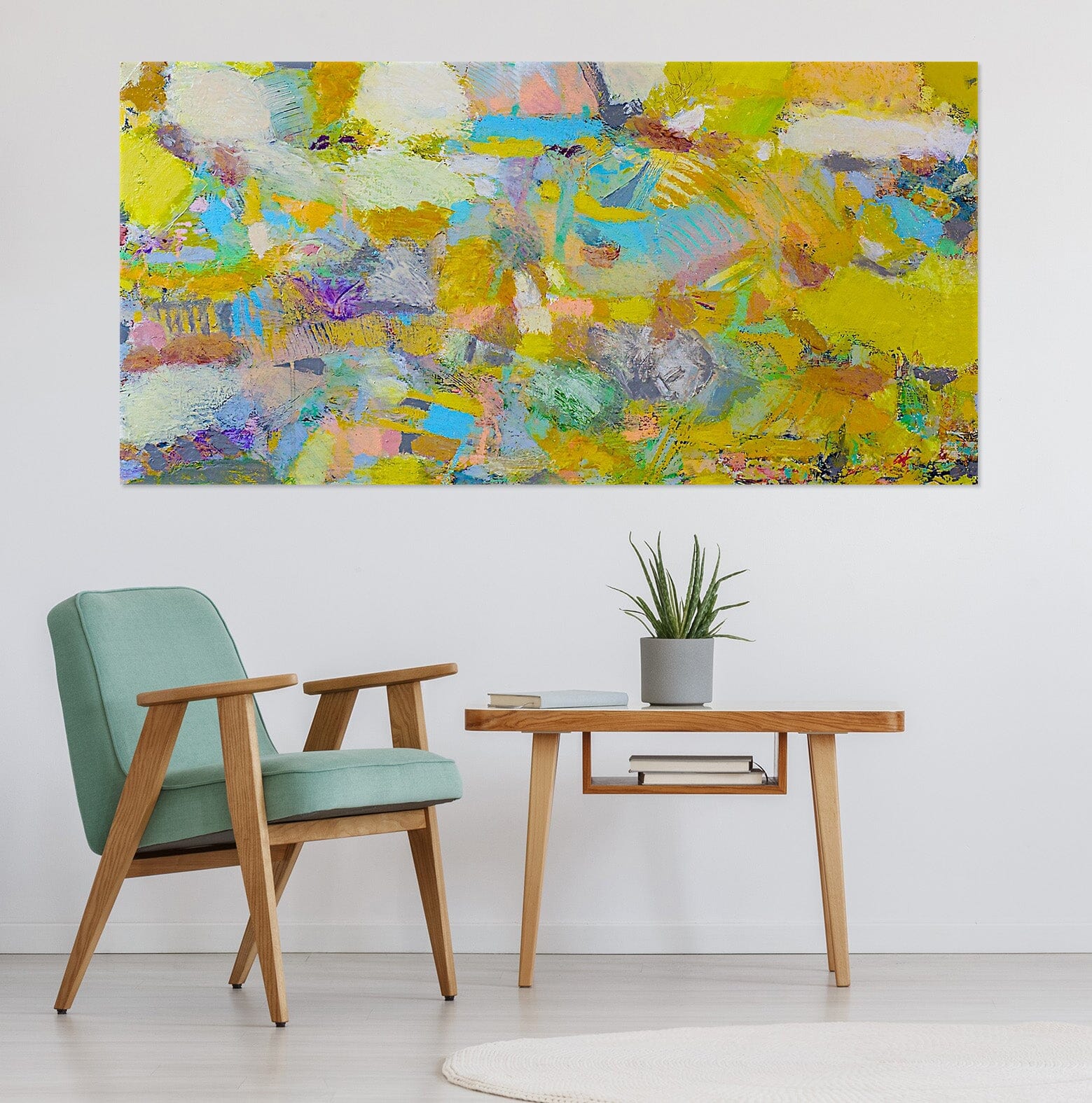 3D Abstract Green 104 Allan P. Friedlander Wall Sticker Wallpaper AJ Wallpaper 2 