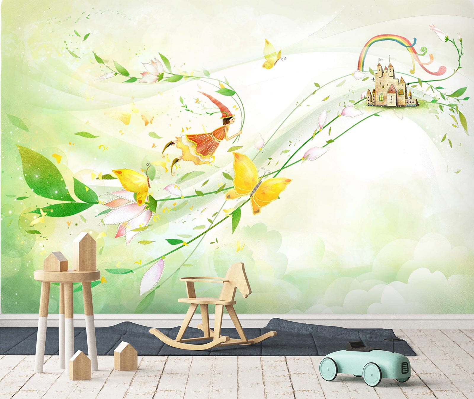 3D Flower Dream 1734 Wall Murals Wallpaper AJ Wallpaper 2 