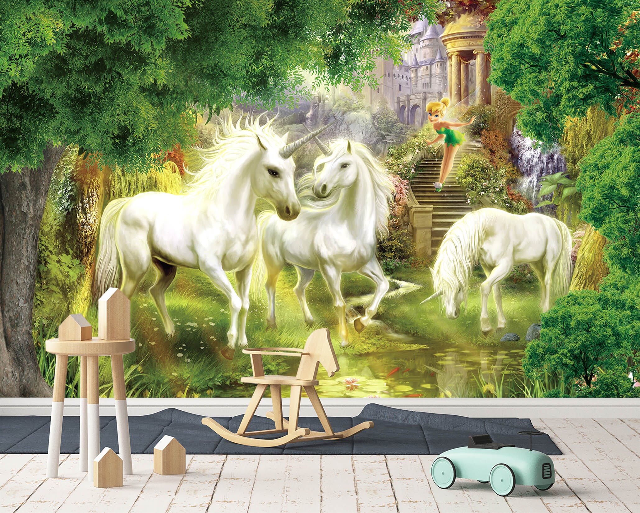 3D White Horse 120 Wall Murals Wallpaper AJ Wallpaper 2 