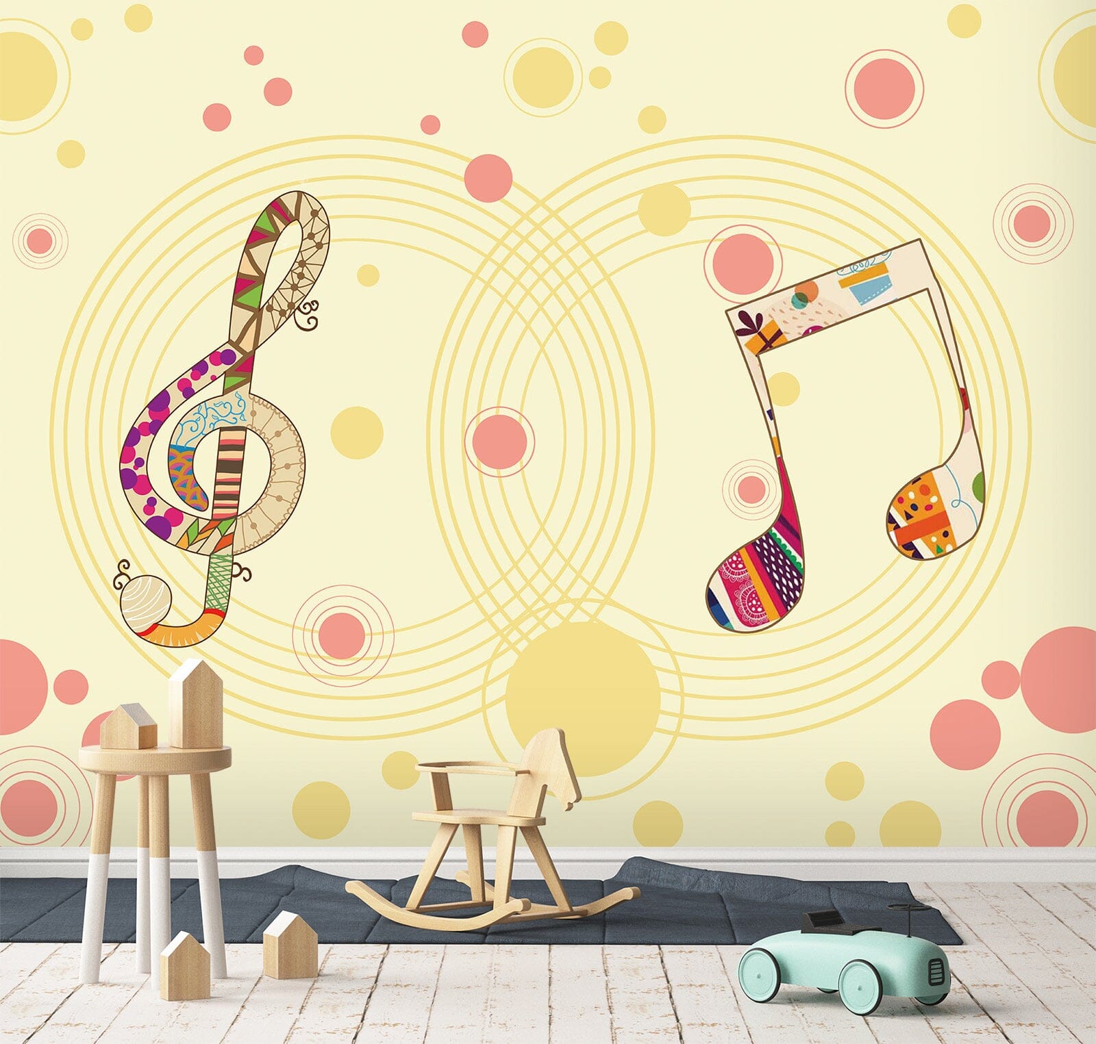 3D Musical Note 1718 Wall Murals Wallpaper AJ Wallpaper 2 