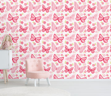 3D Pink Butterfly 404