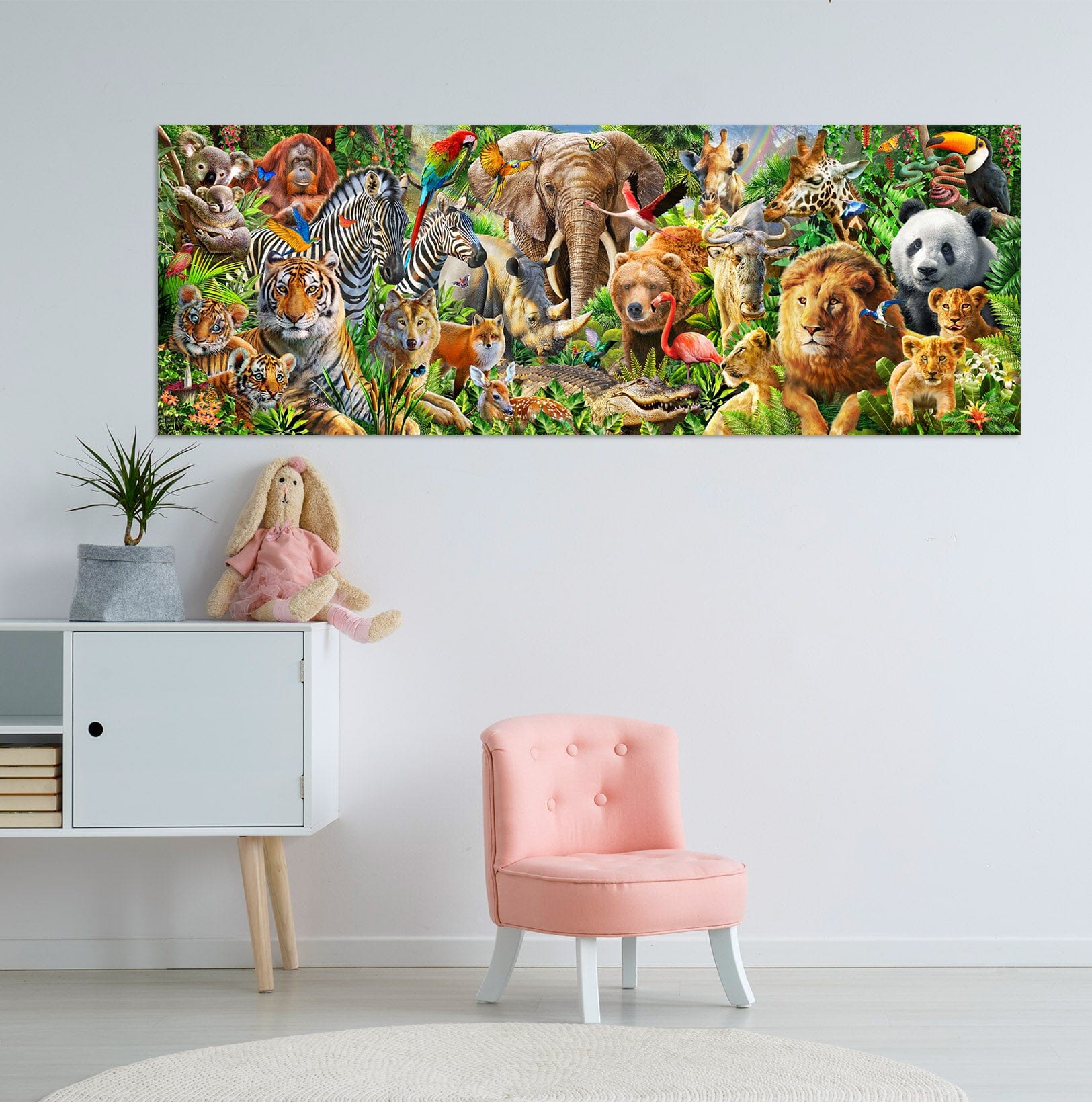 3D Animal World 017 Adrian Chesterman Wall Sticker Wallpaper AJ Wallpaper 2 