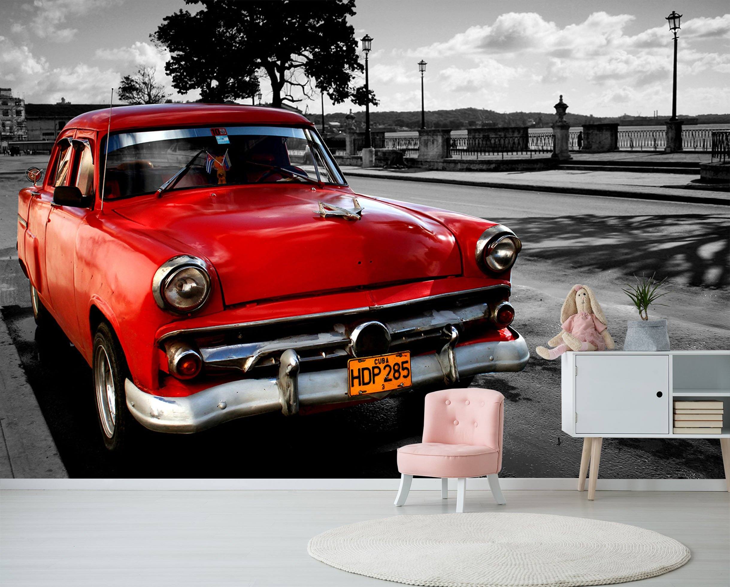 3D Cuba 976 Vehicle Wall Murals Wallpaper AJ Wallpaper 2 