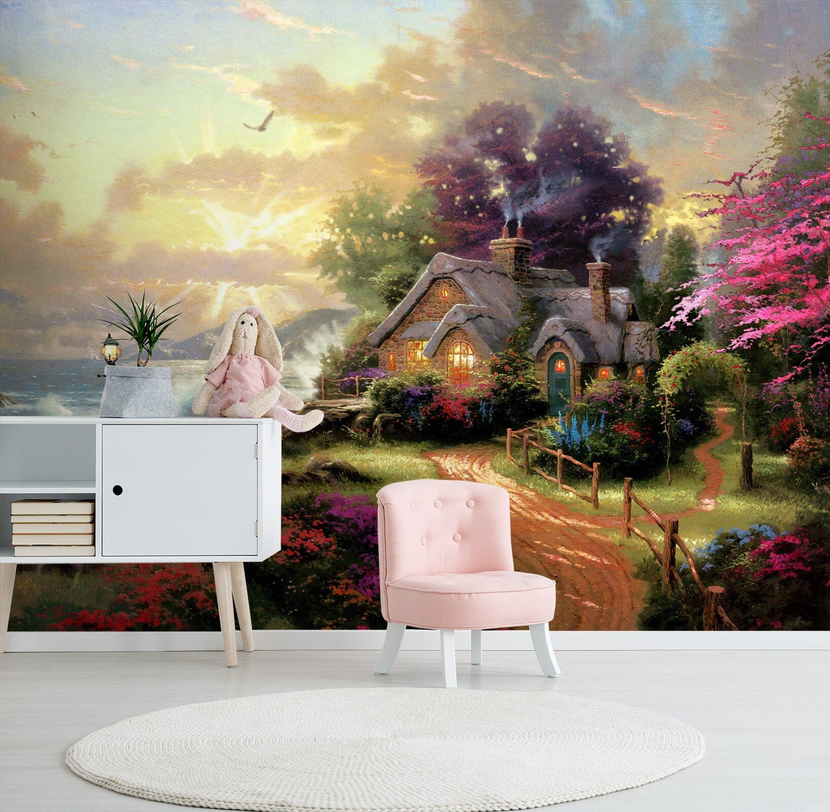 3D Hand Drawn Fairy Tale 017 Wall Murals Wallpaper AJ Wallpaper 2 