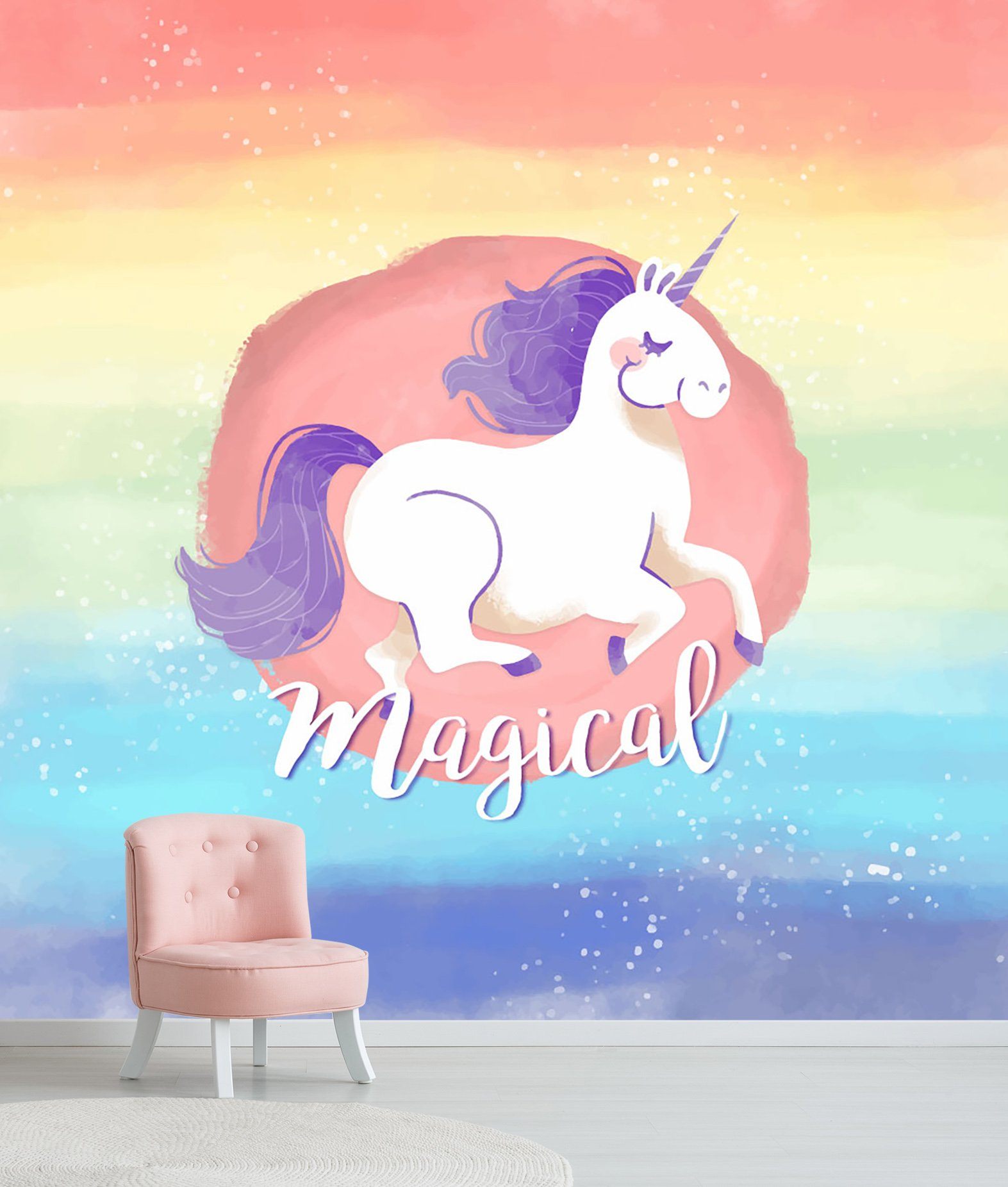 3D Cute Unicorn 021 Wallpaper AJ Wallpaper 