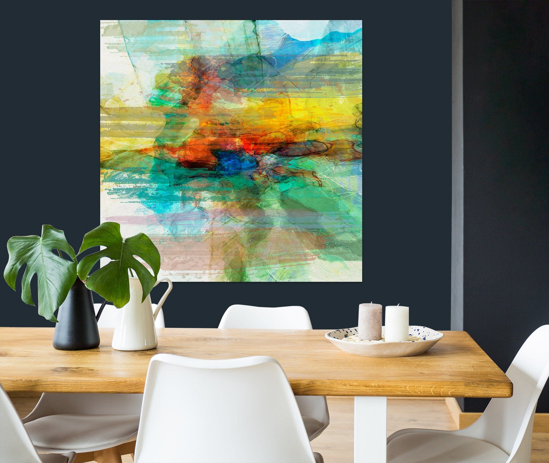 3D Color Light 030 Michael Tienhaara Wall Sticker Wallpaper AJ Wallpaper 2 