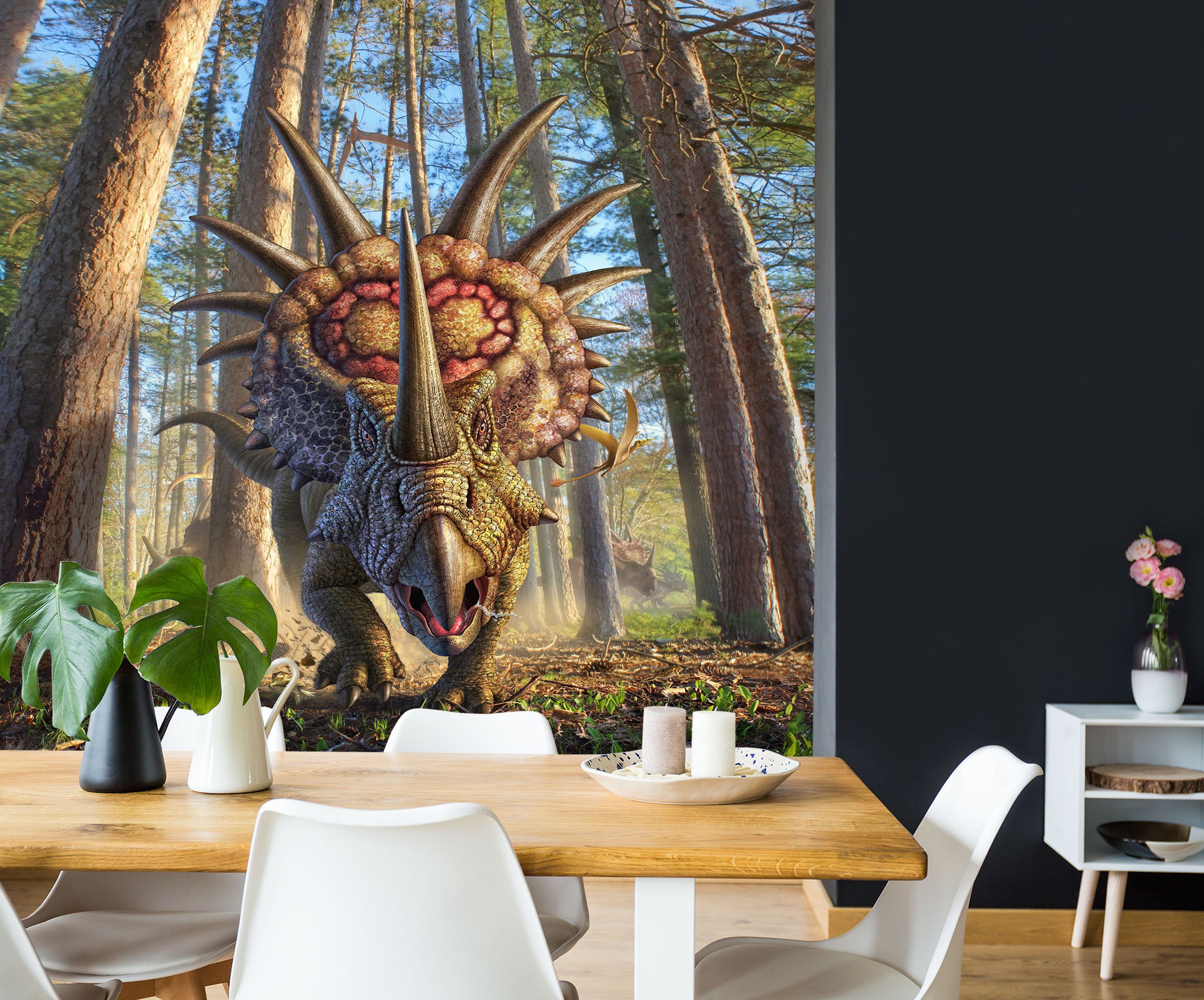 3D Styracosaurus 85027 Jerry LoFaro Wall Mural Wall Murals