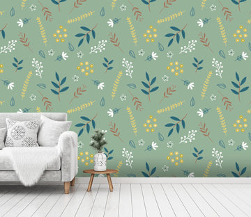 3D Small Flower Leaf 427 Wallpaper AJ Wallpaper 