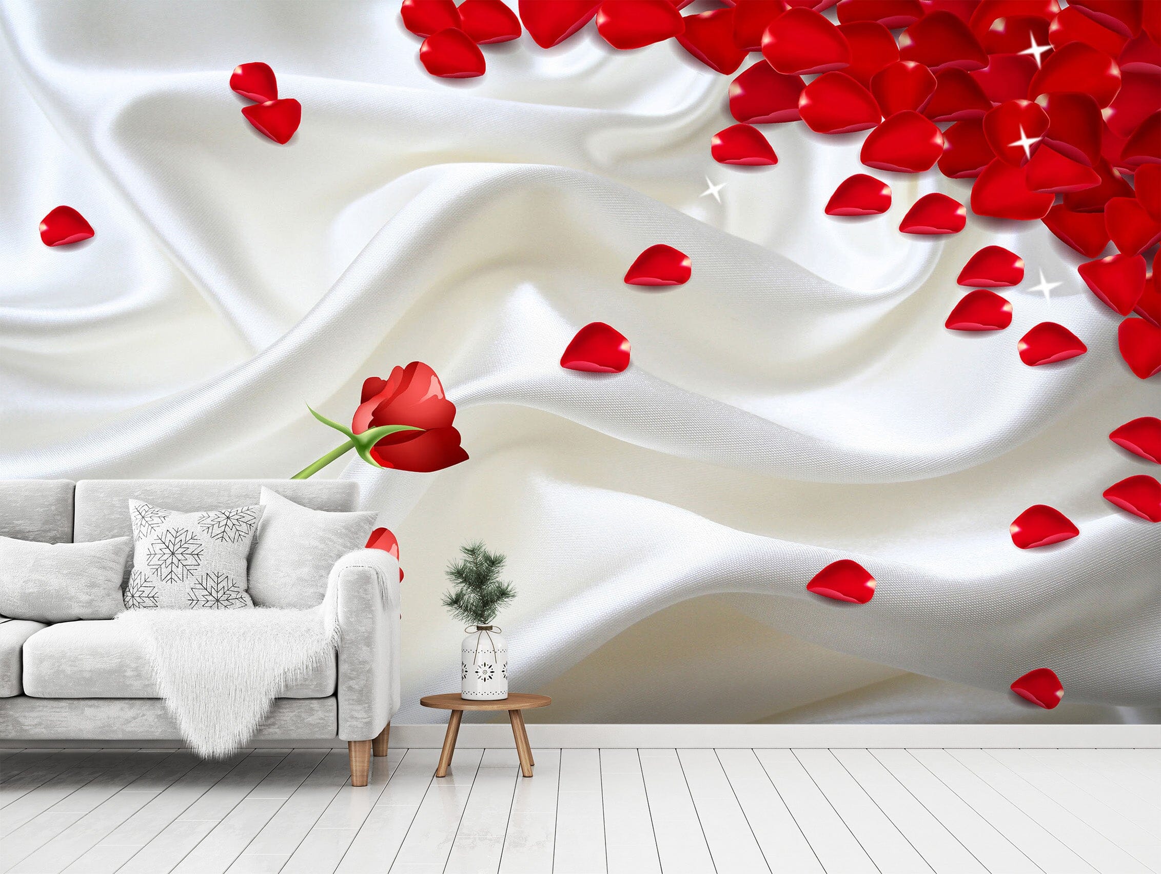 3D Rose Petals 1498 Wall Murals Wallpaper AJ Wallpaper 2 