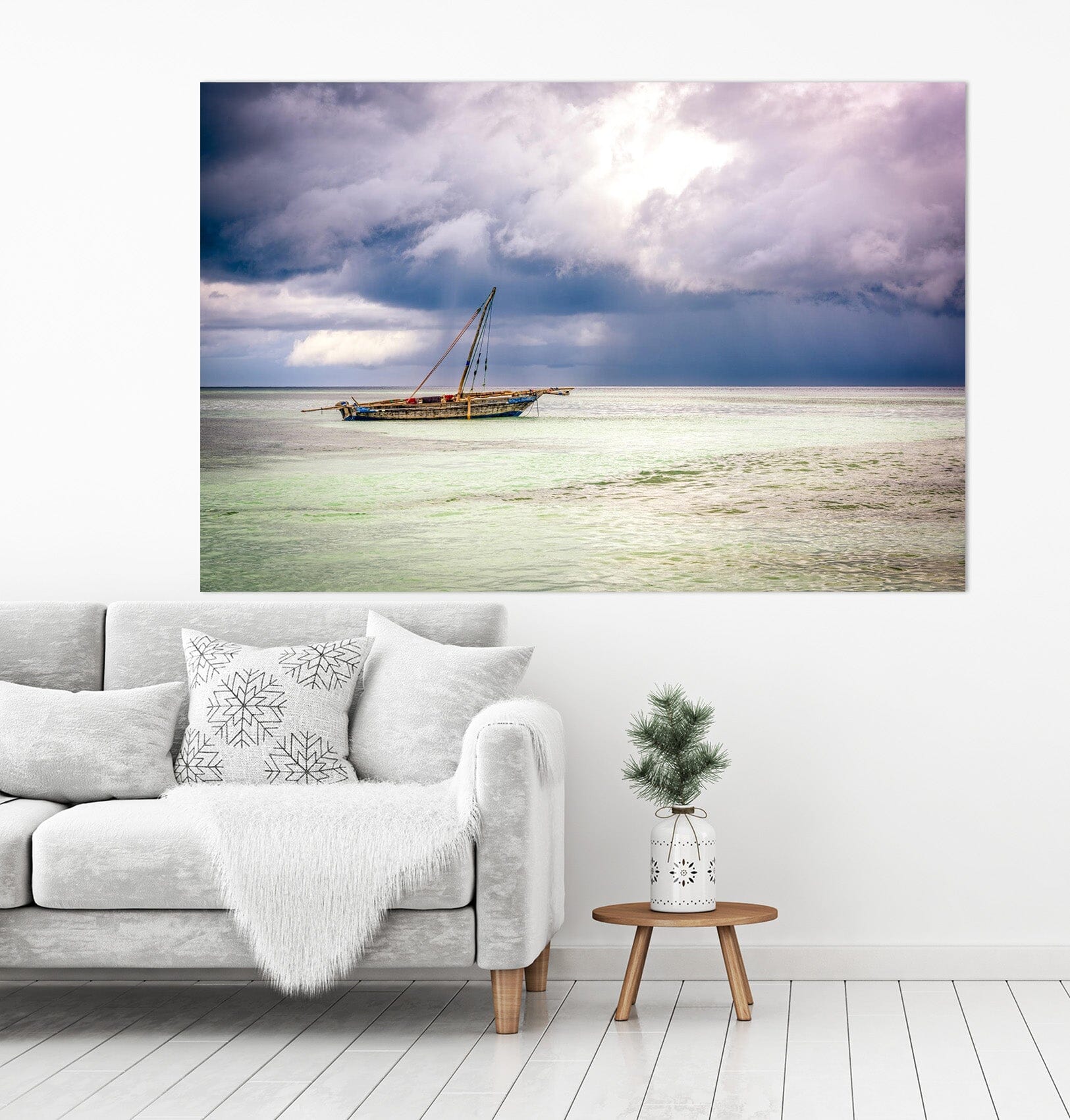 3D Storm Danger Ship 155 Marco Carmassi Wall Sticker Wallpaper AJ Wallpaper 2 