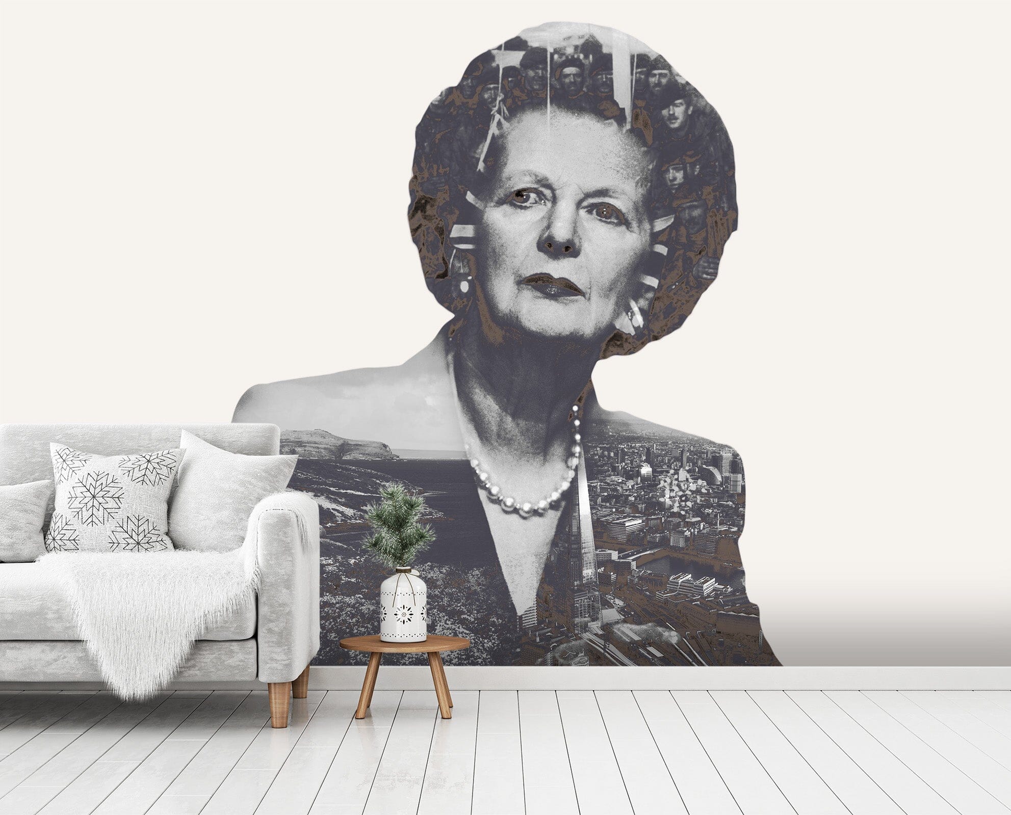 3D Margaretthatcher 1416 Marco Cavazzana Wall Mural Wall Murals Wallpaper AJ Wallpaper 2 