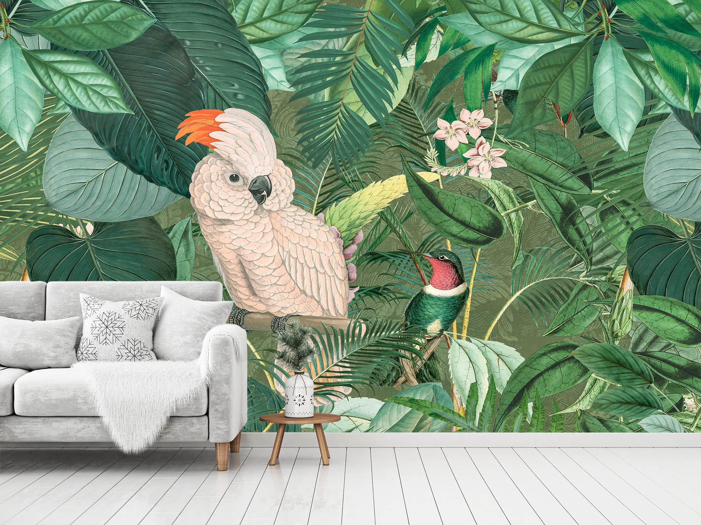 3D Jungle Friends 1418 Andrea haase Wall Mural Wall Murals Wallpaper AJ Wallpaper 2 