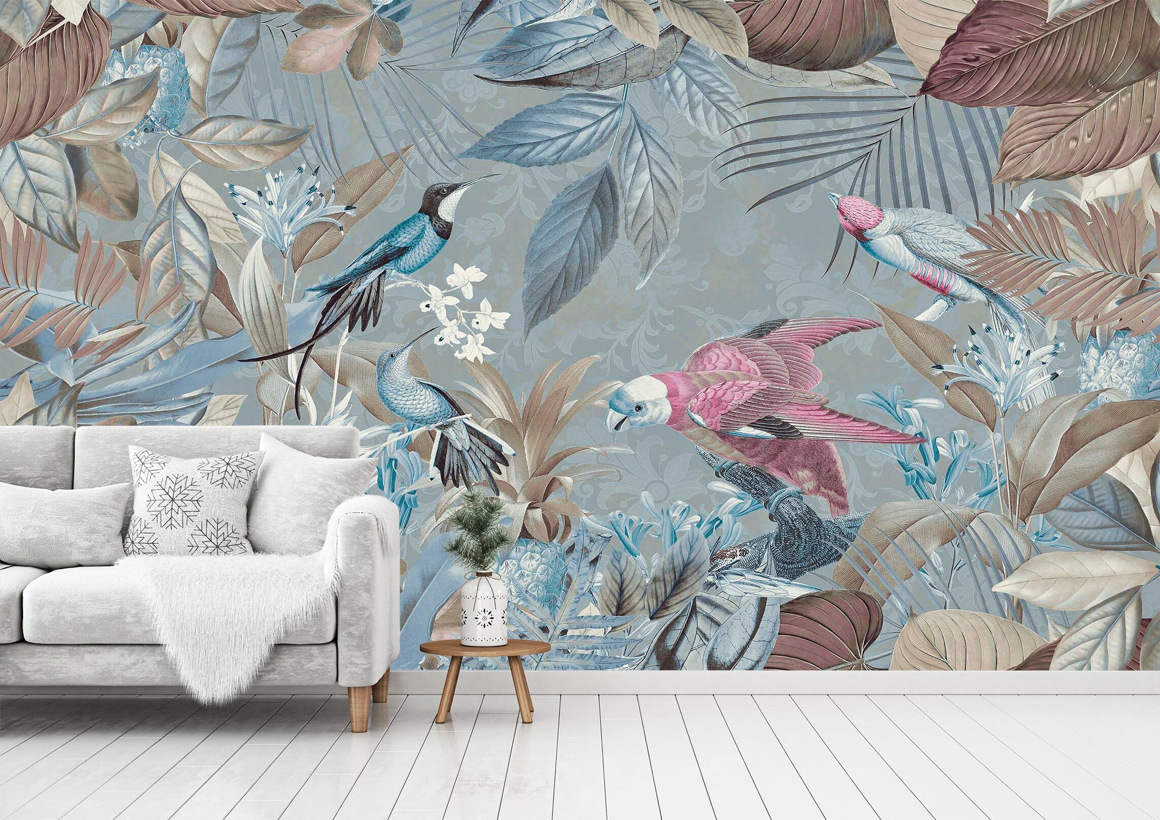 3D Bird Singing 1022 Andrea haase Wall Mural Wall Murals Wallpaper AJ Wallpaper 2 