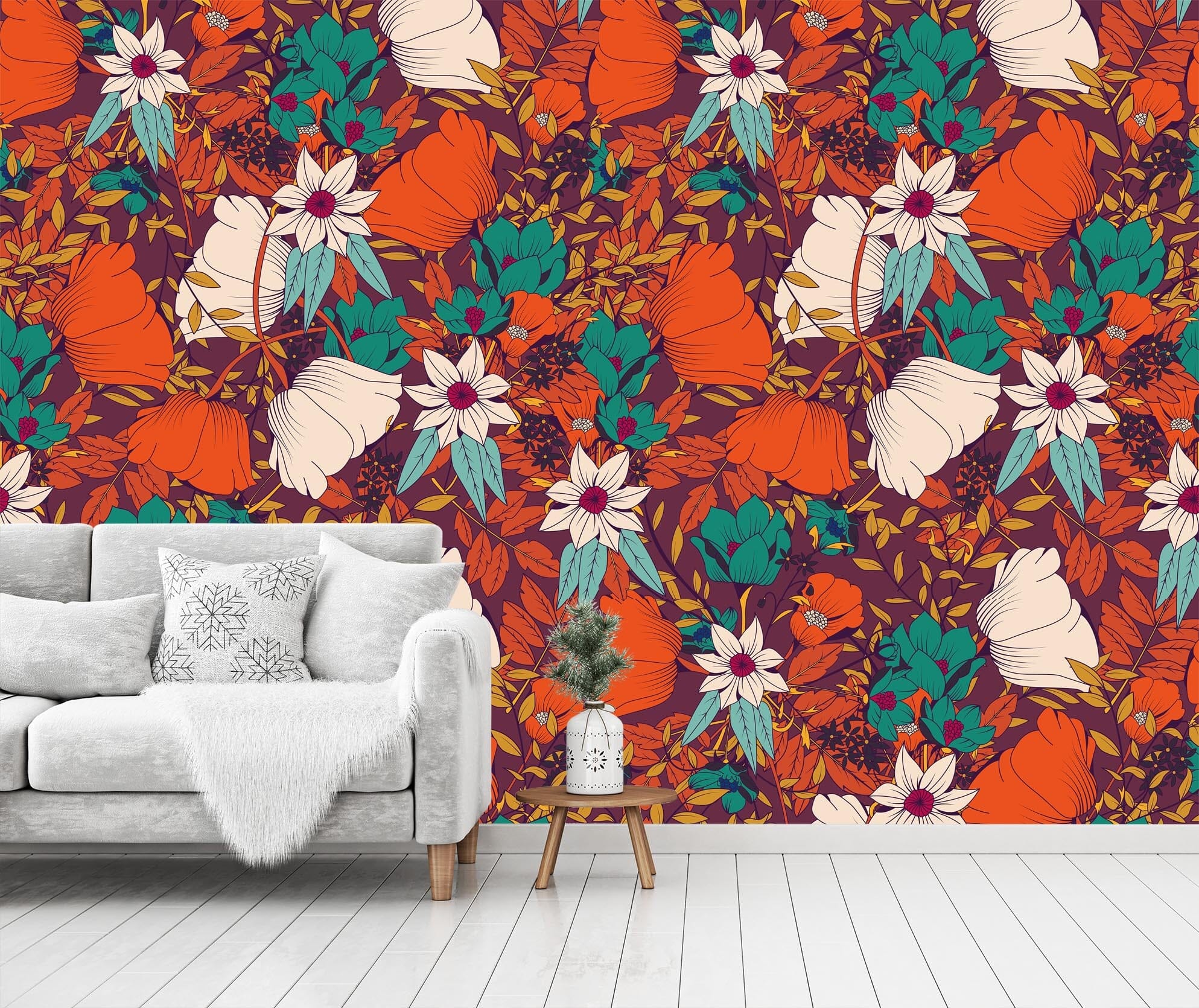 3D Flowers And Leaves 334 Wallpaper AJ Wallpaper 2 