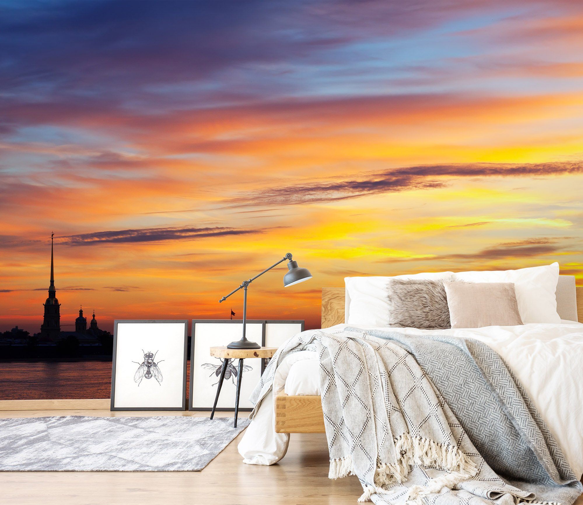 3D Dusk City 106 Wallpaper AJ Wallpaper 