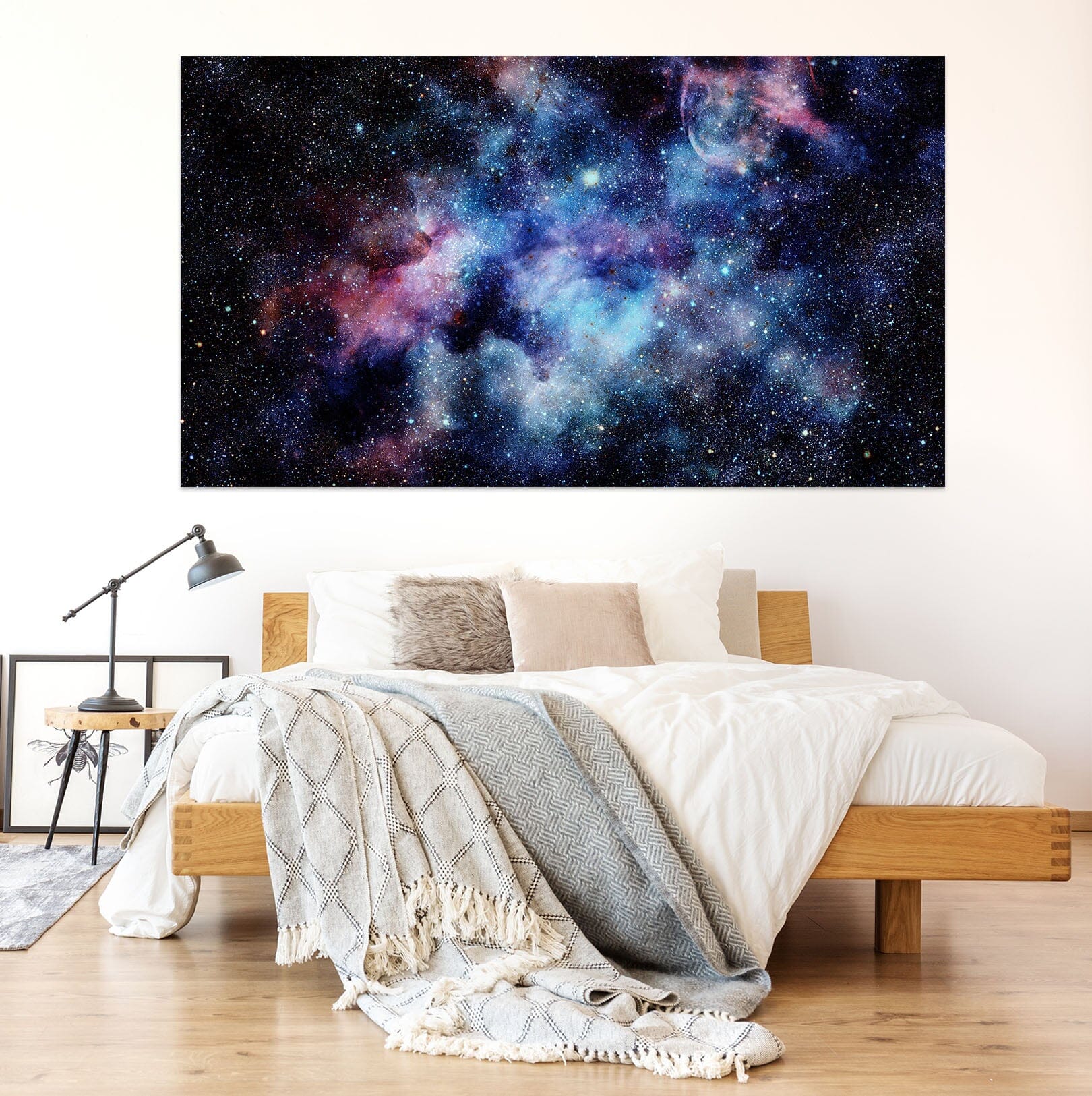 3D Blue Galaxy 1090 Wall Sticker Wallpaper AJ Wallpaper 2 