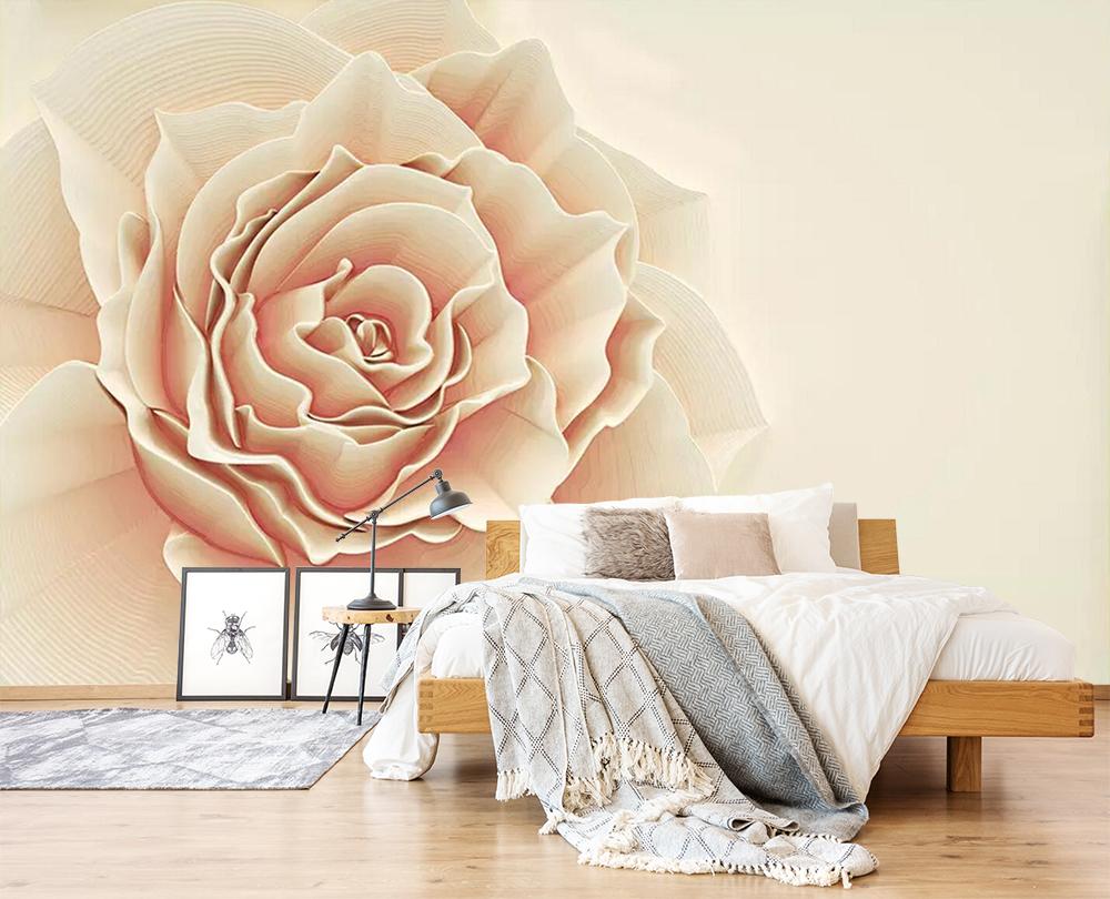 3D Pink Flower 242 Wallpaper AJ Wallpaper 