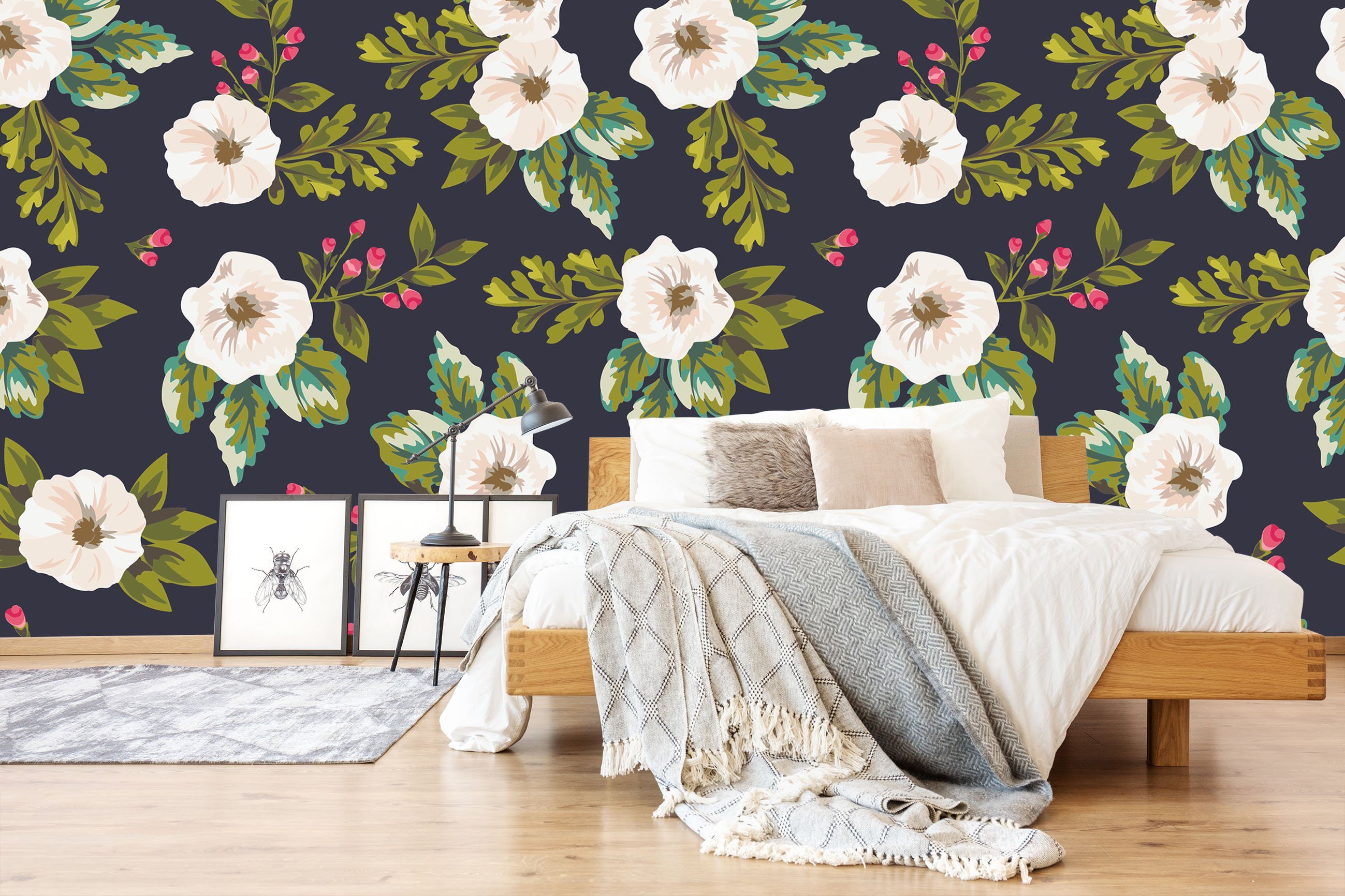 3D Big Flower 003 Wallpaper AJ Wallpaper 