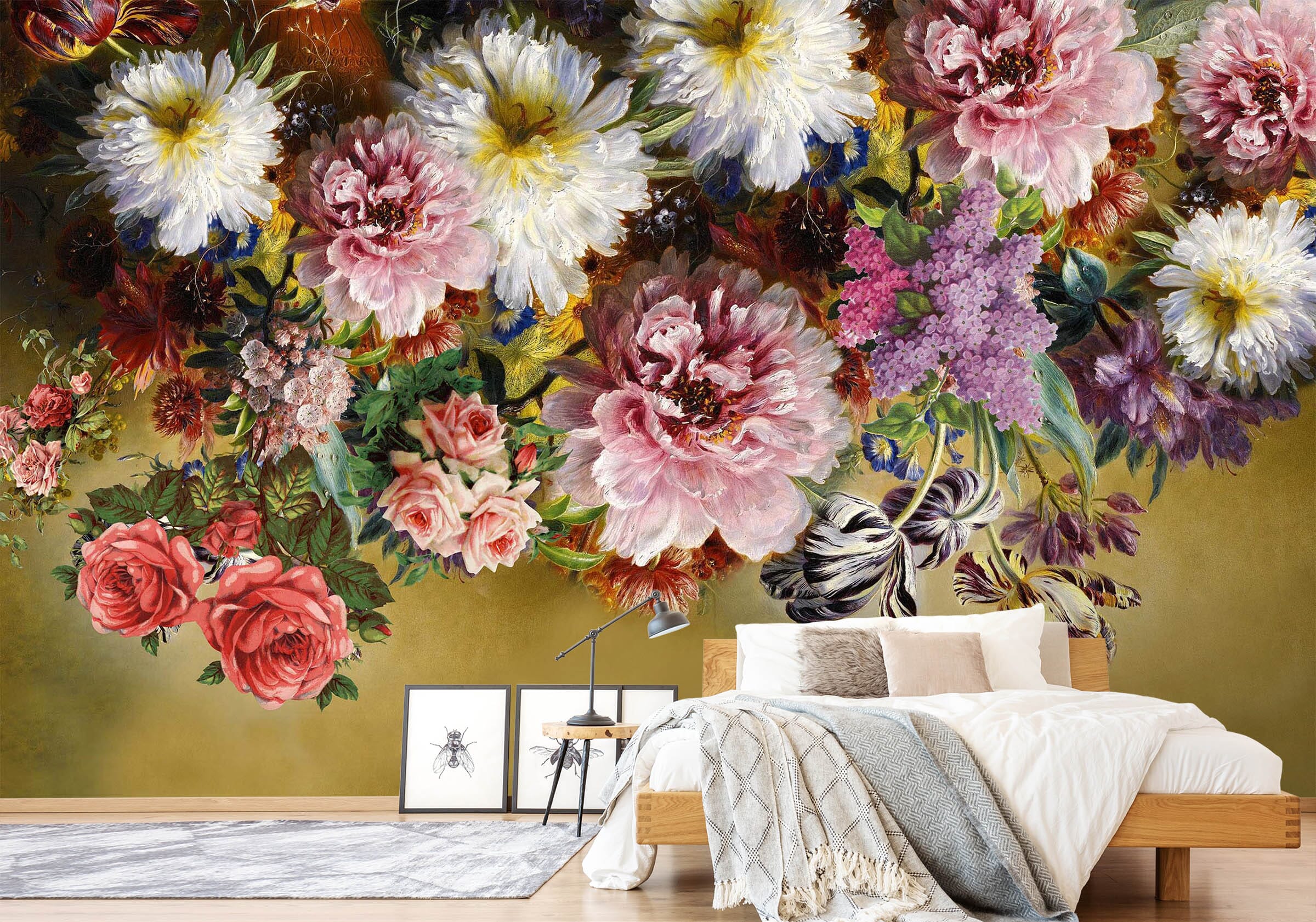 3D Rose Flower 1612 Wall Murals Wallpaper AJ Wallpaper 2 