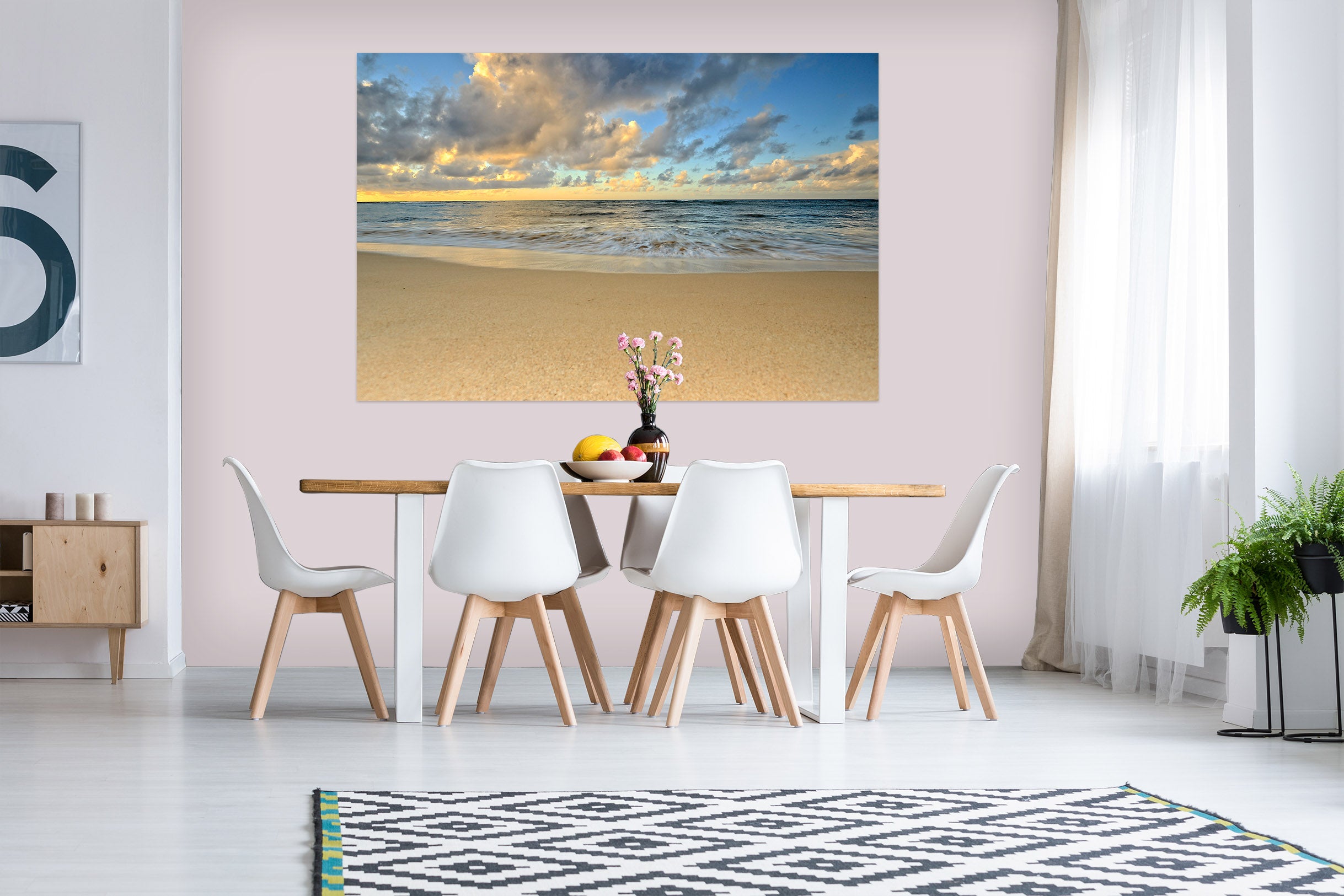3D Seaside Sky 61196 Kathy Barefield Wall Sticker