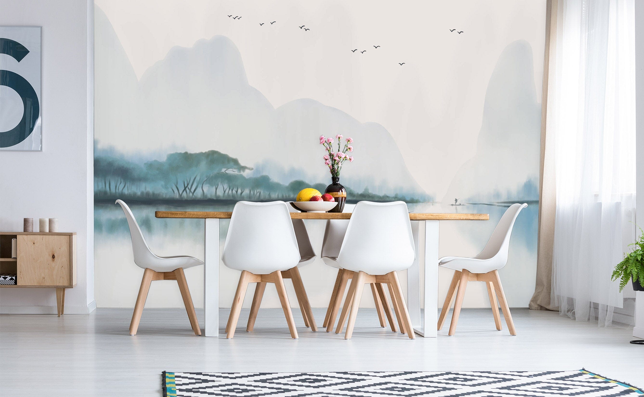 3D Forest River 1422 Wall Murals Wallpaper AJ Wallpaper 2 