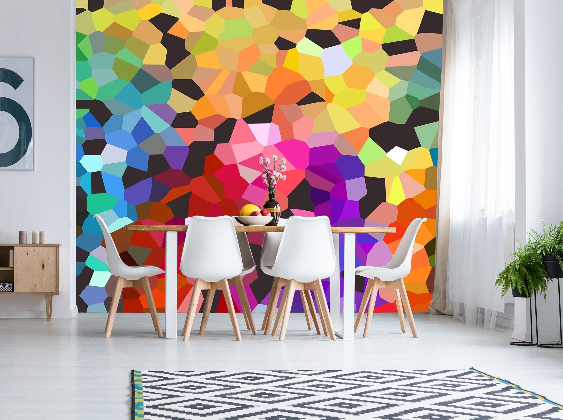 3D Dazzling Color 1003 Shandra Smith Wall Mural Wall Murals Wallpaper AJ Wallpaper 2 